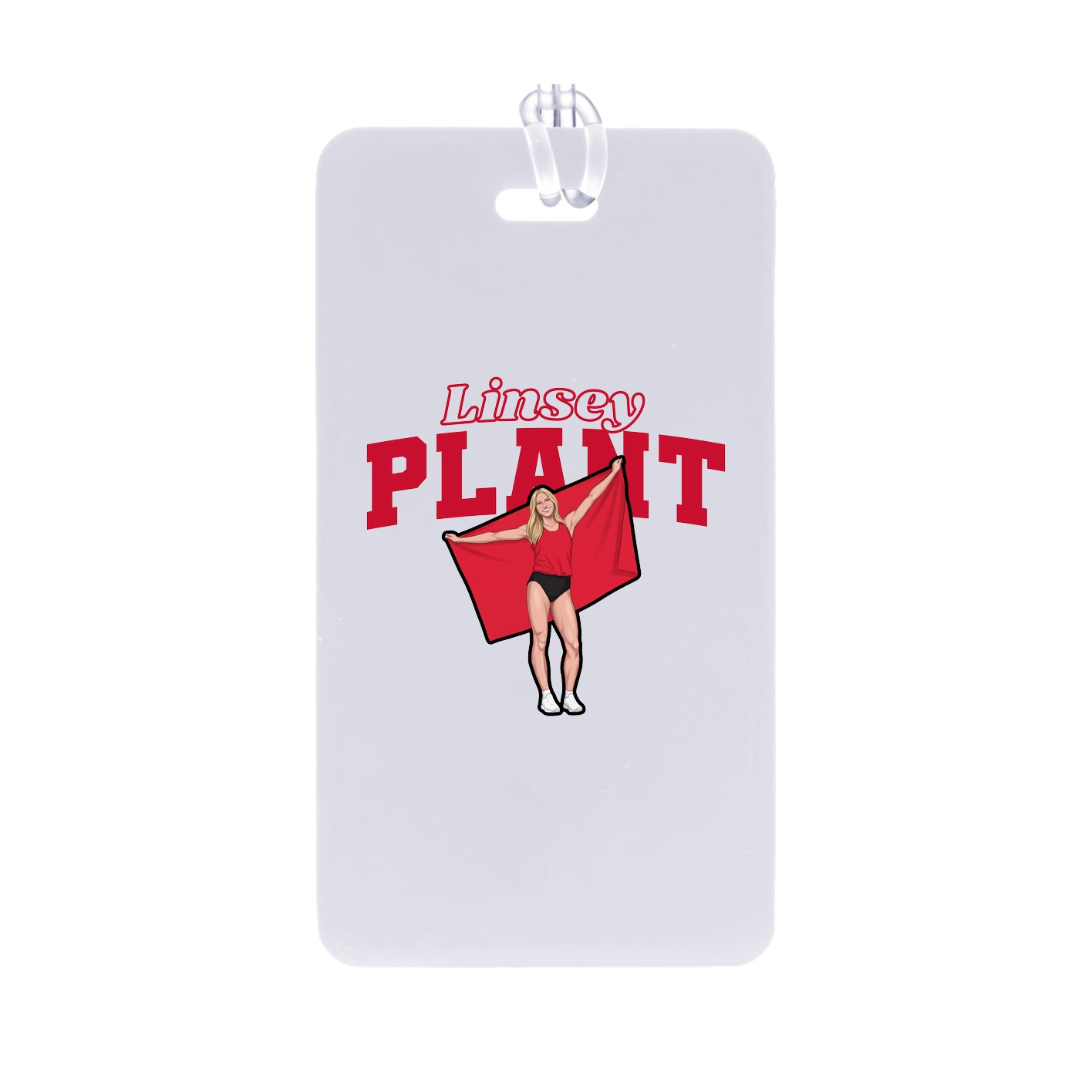 Bag Tag — Name Arch in Classic