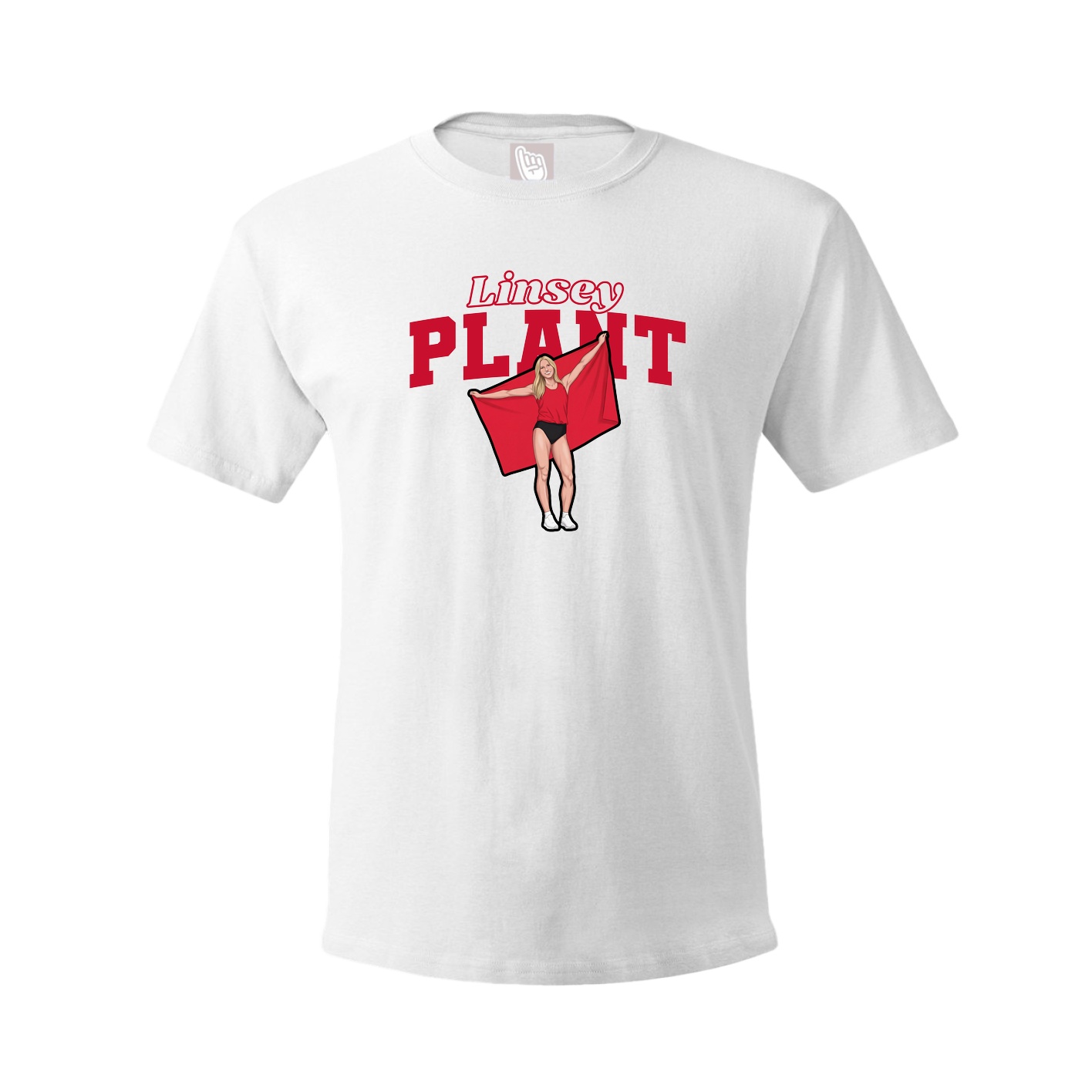 Tee — Name Arch in White