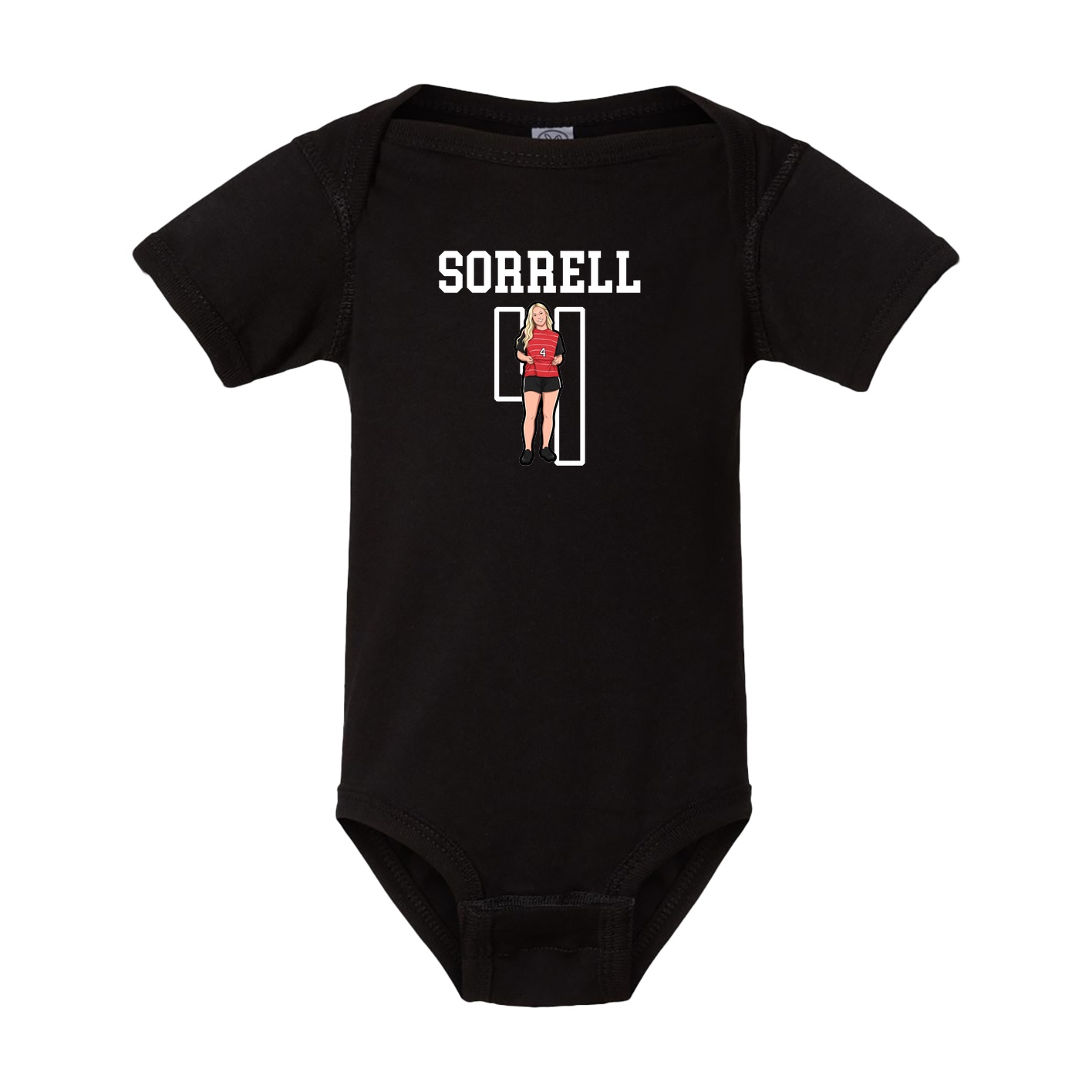 Baby Onesie — Shirsey in Black