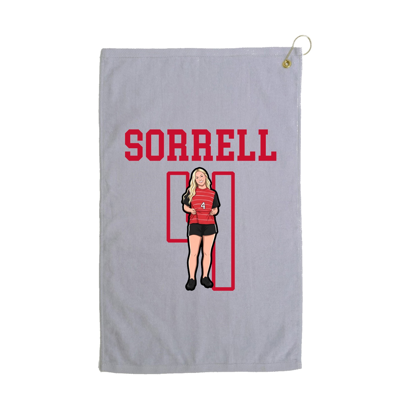 Golf Towel — Shirsey in Grey