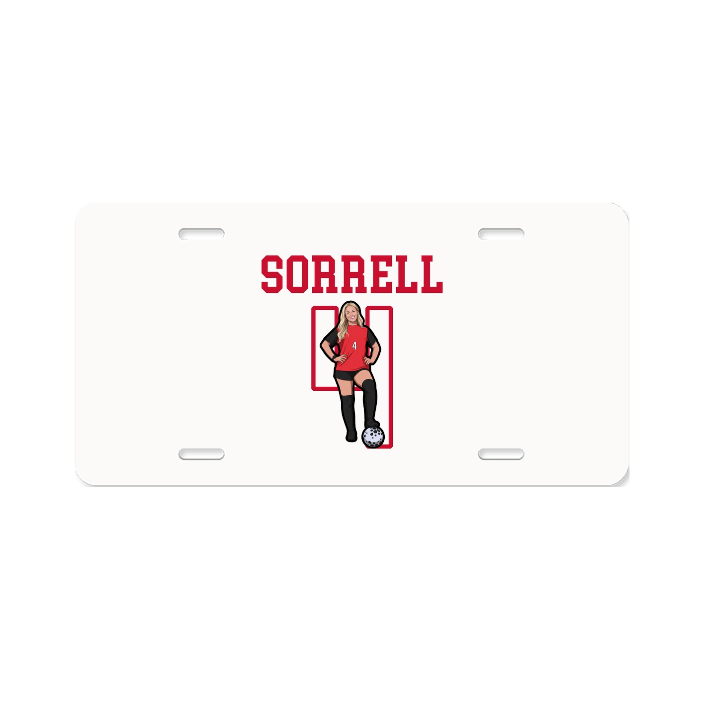 License Plate — Shirsey in Classic