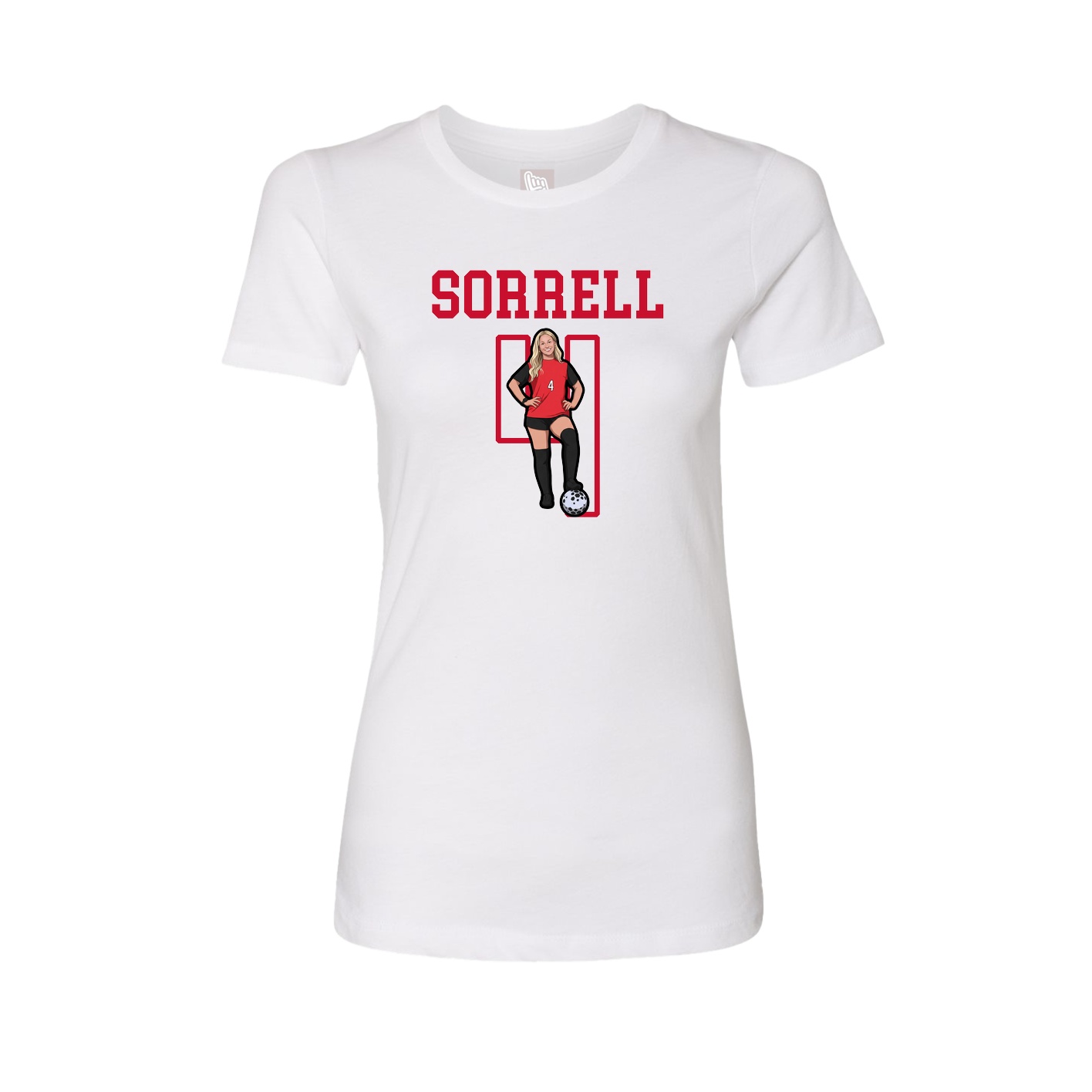 Fitted Women's Tee — Shirsey in White