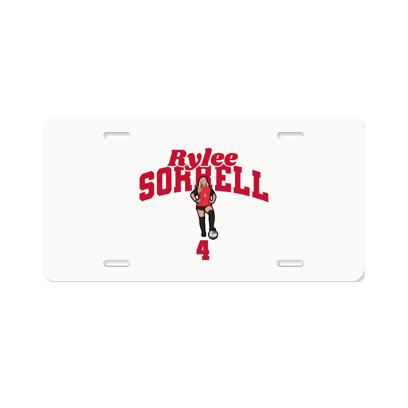 License Plate — Signature Arch in Classic
