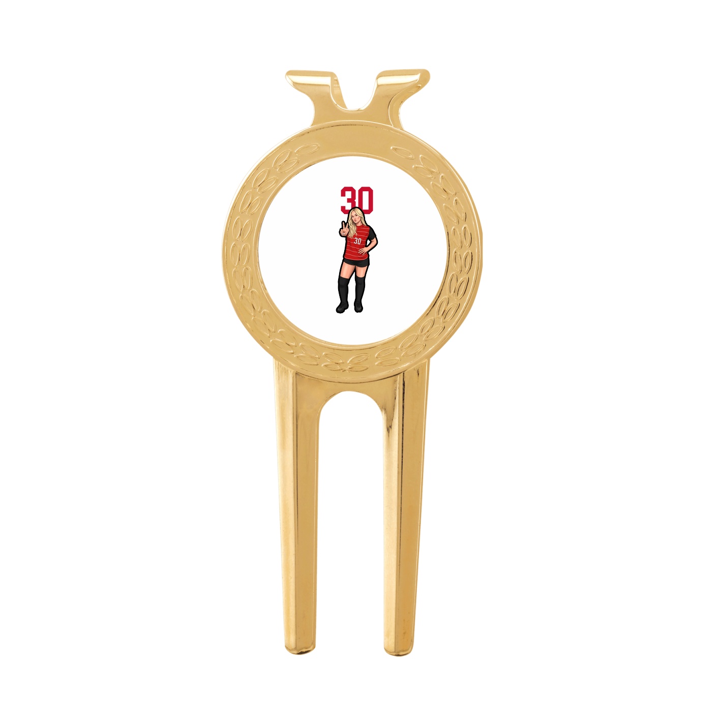 Divot Tool with Ball Marker — Number Top in Classic