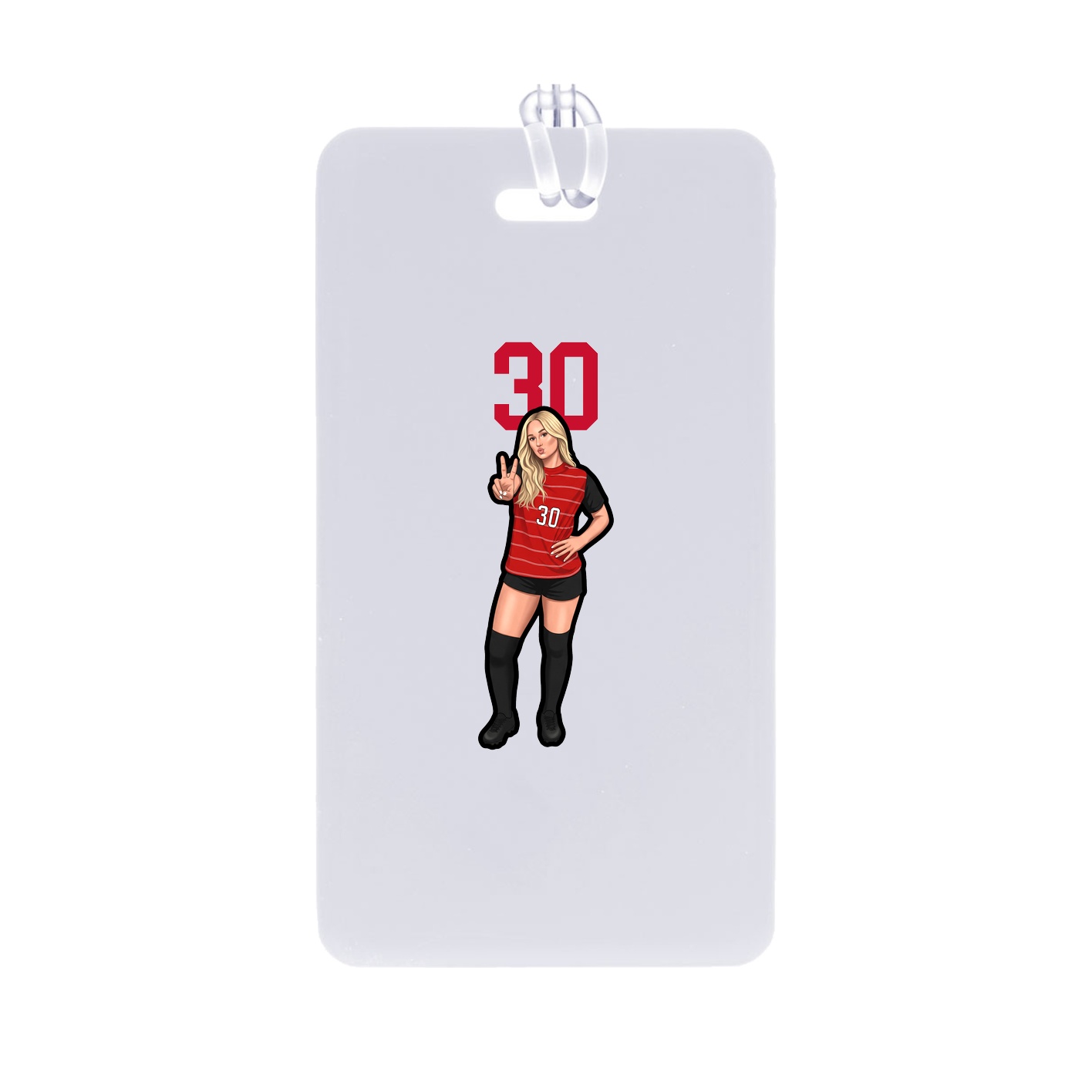 Bag Tag — Number Top in Classic