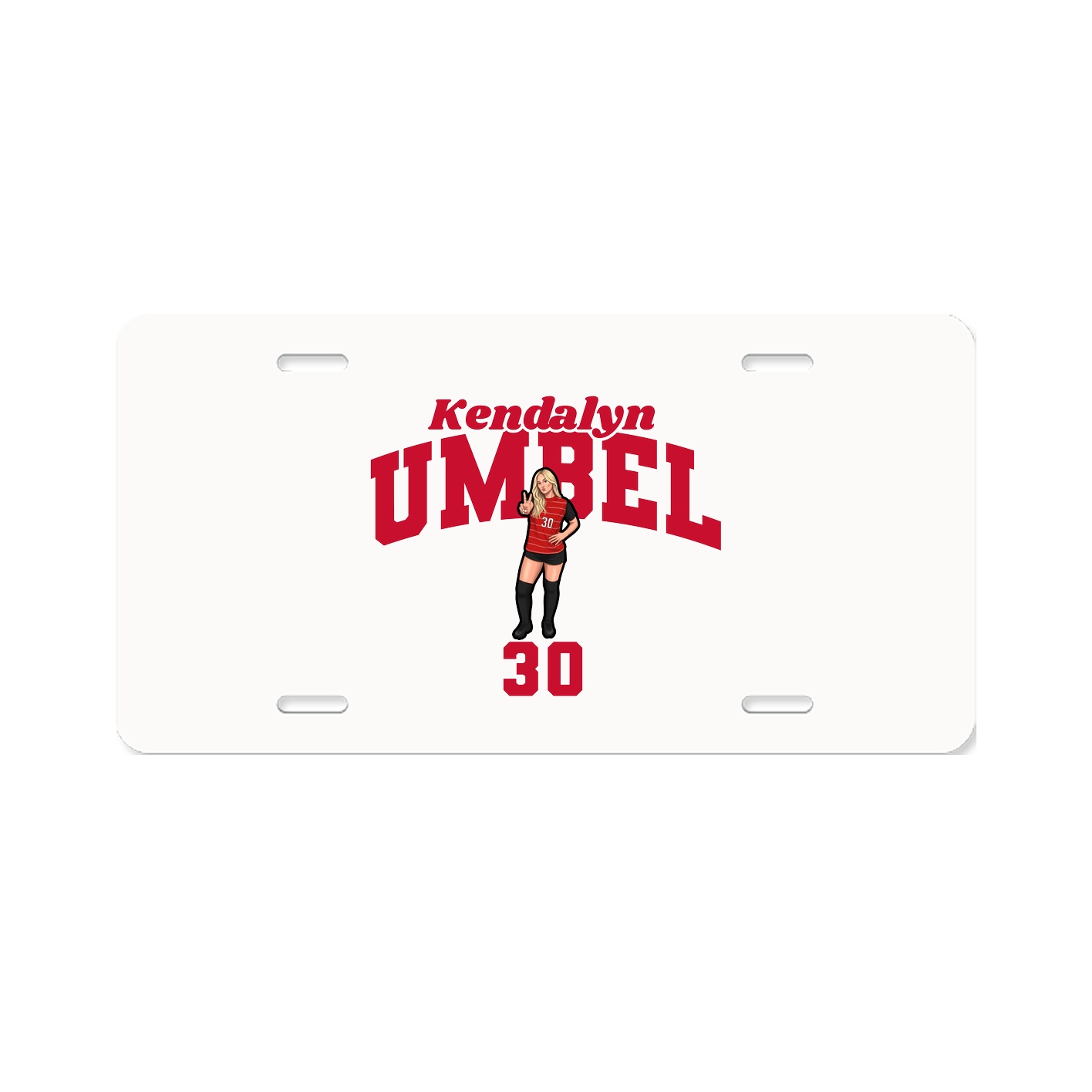 License Plate — Signature Arch in Classic