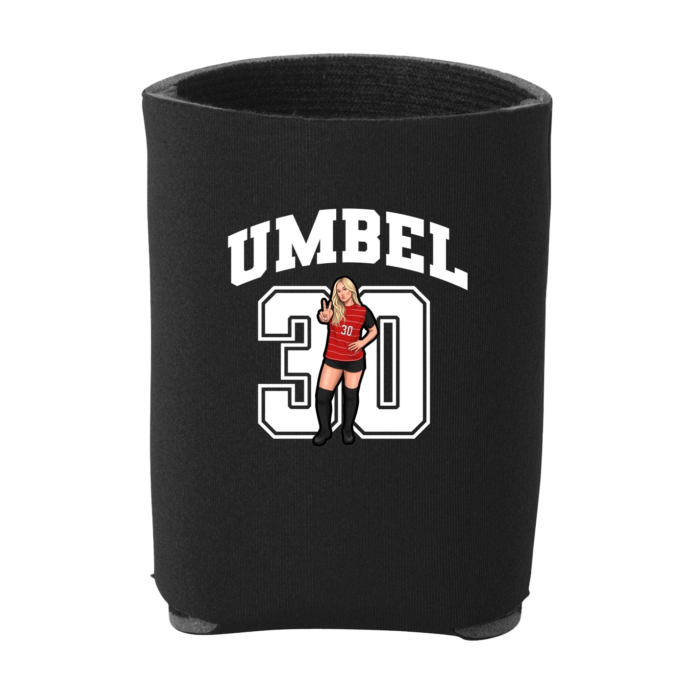 Can Holder — Number in Black