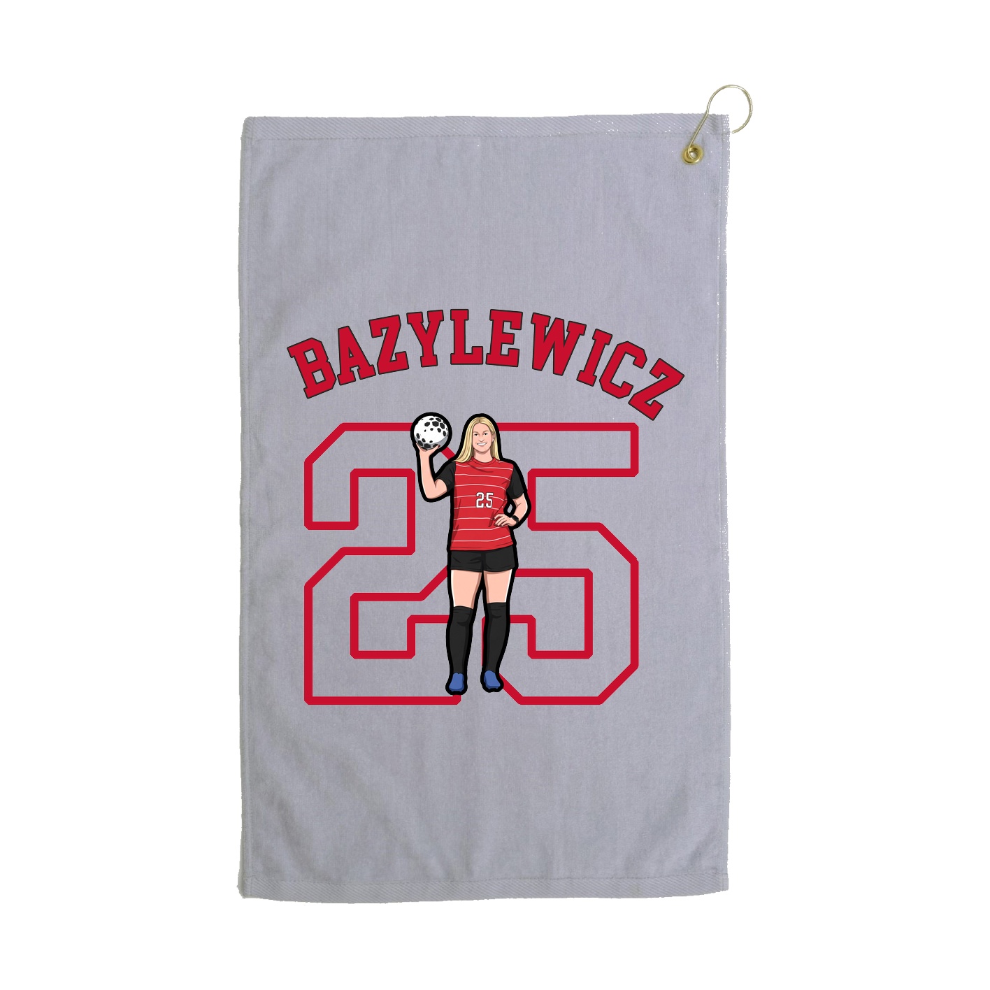 Golf Towel — Shirsey Arch in Grey