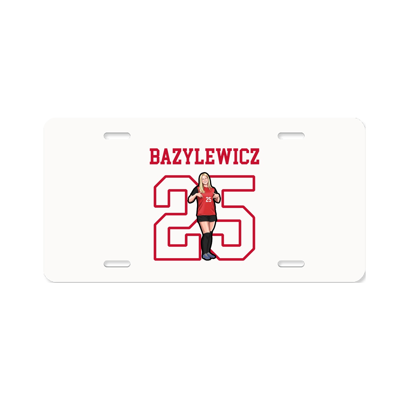 License Plate — Shirsey in Classic