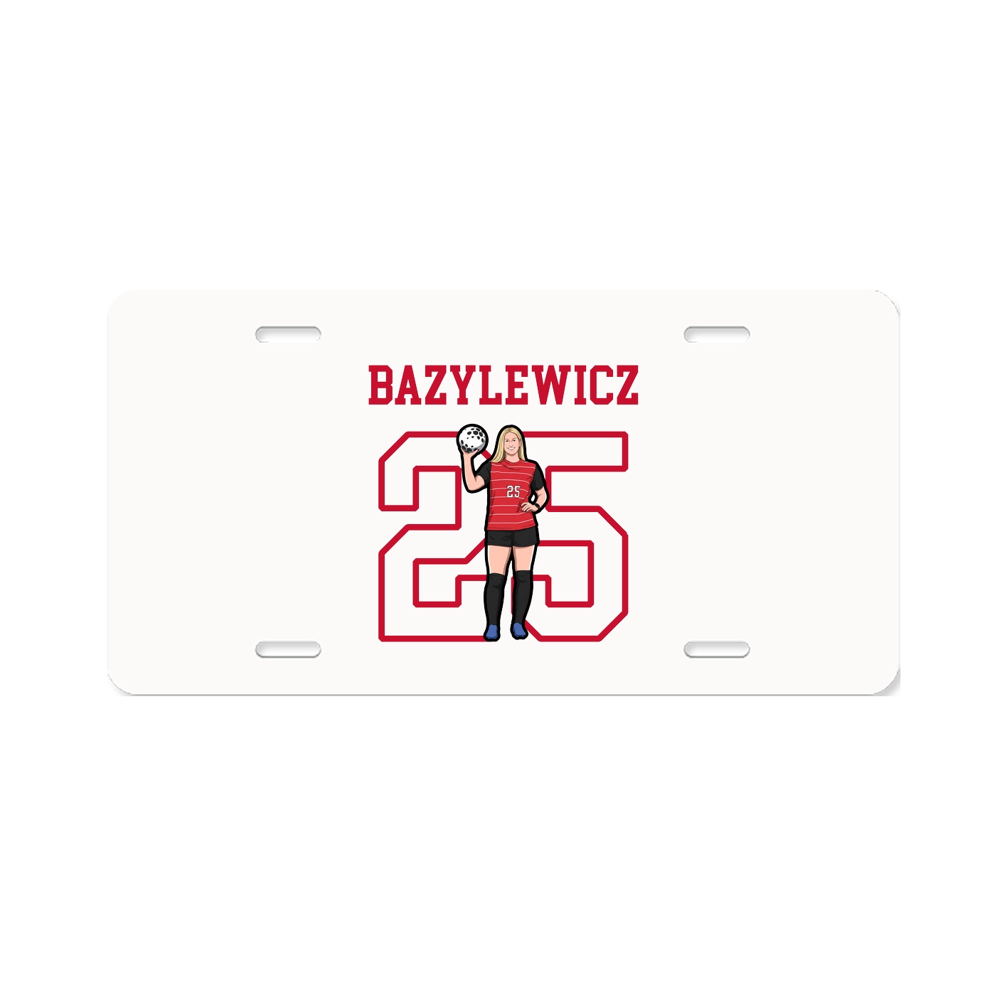 License Plate — Shirsey in Classic