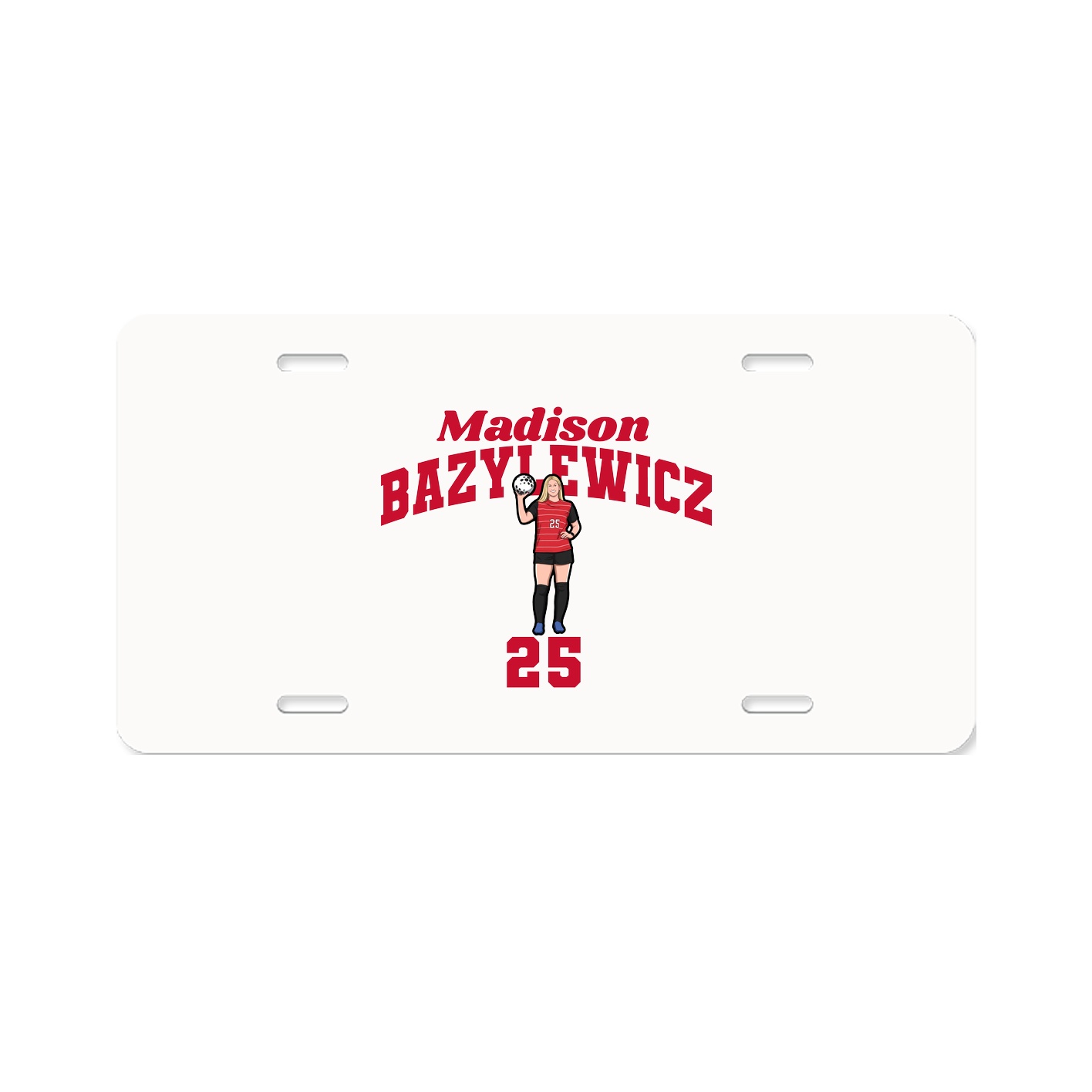 License Plate — Signature Arch in Classic