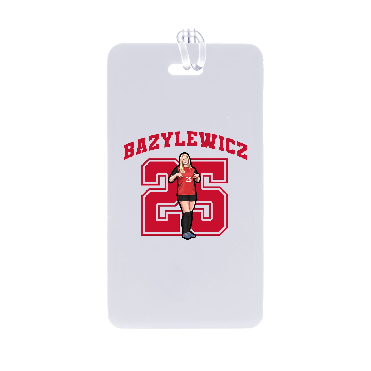 Bag Tag — Number in Classic