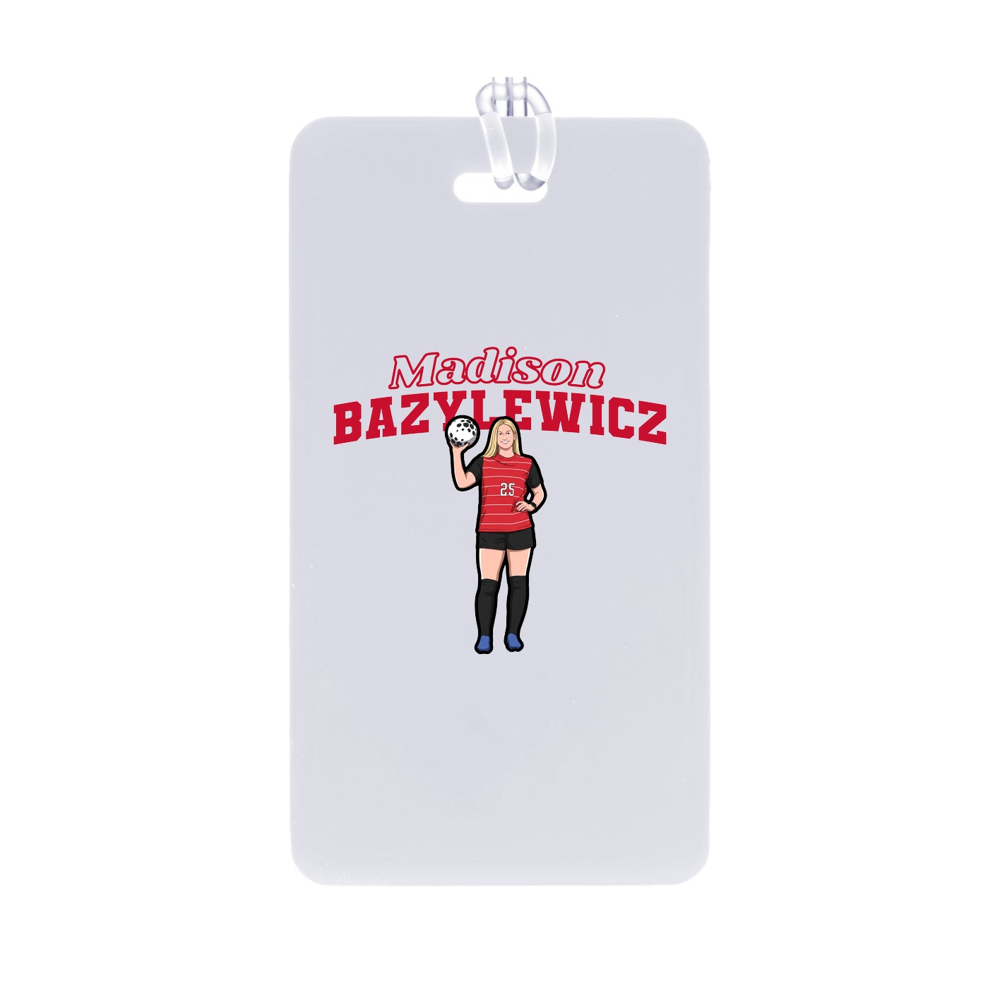 Bag Tag — Name Arch in Classic
