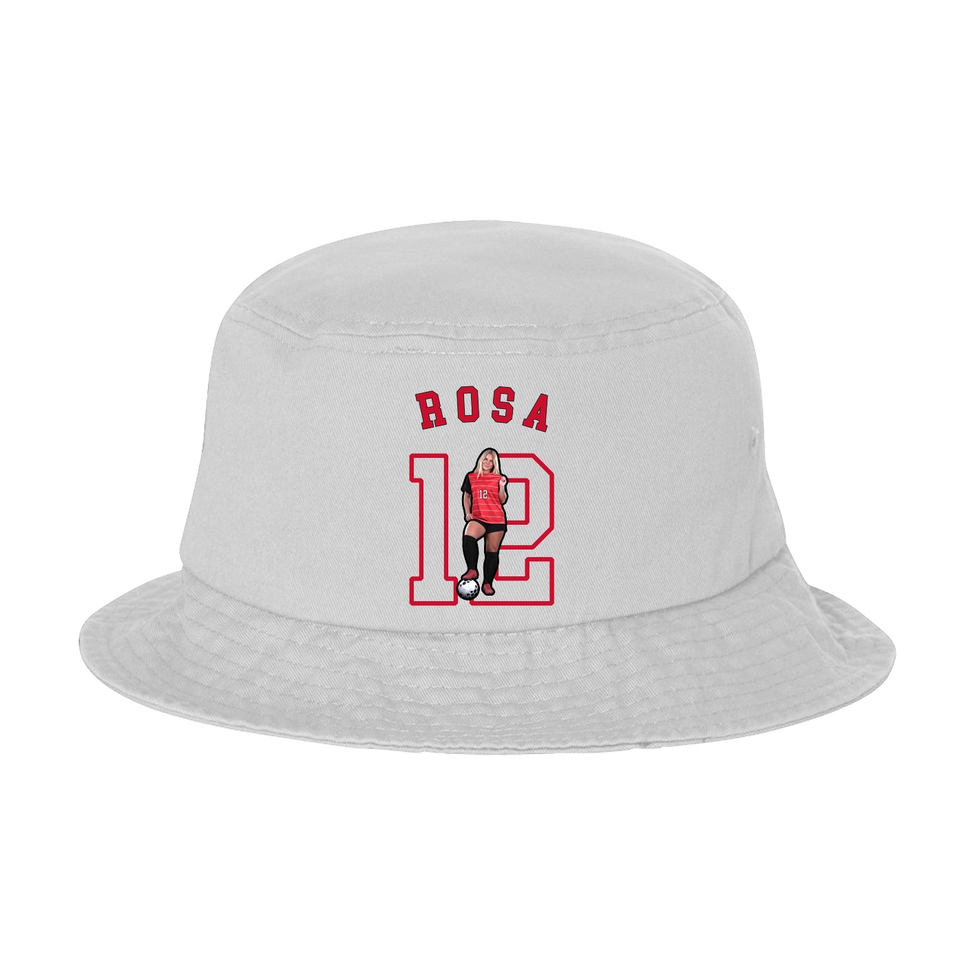 Bucket Cap — Shirsey Arch in White