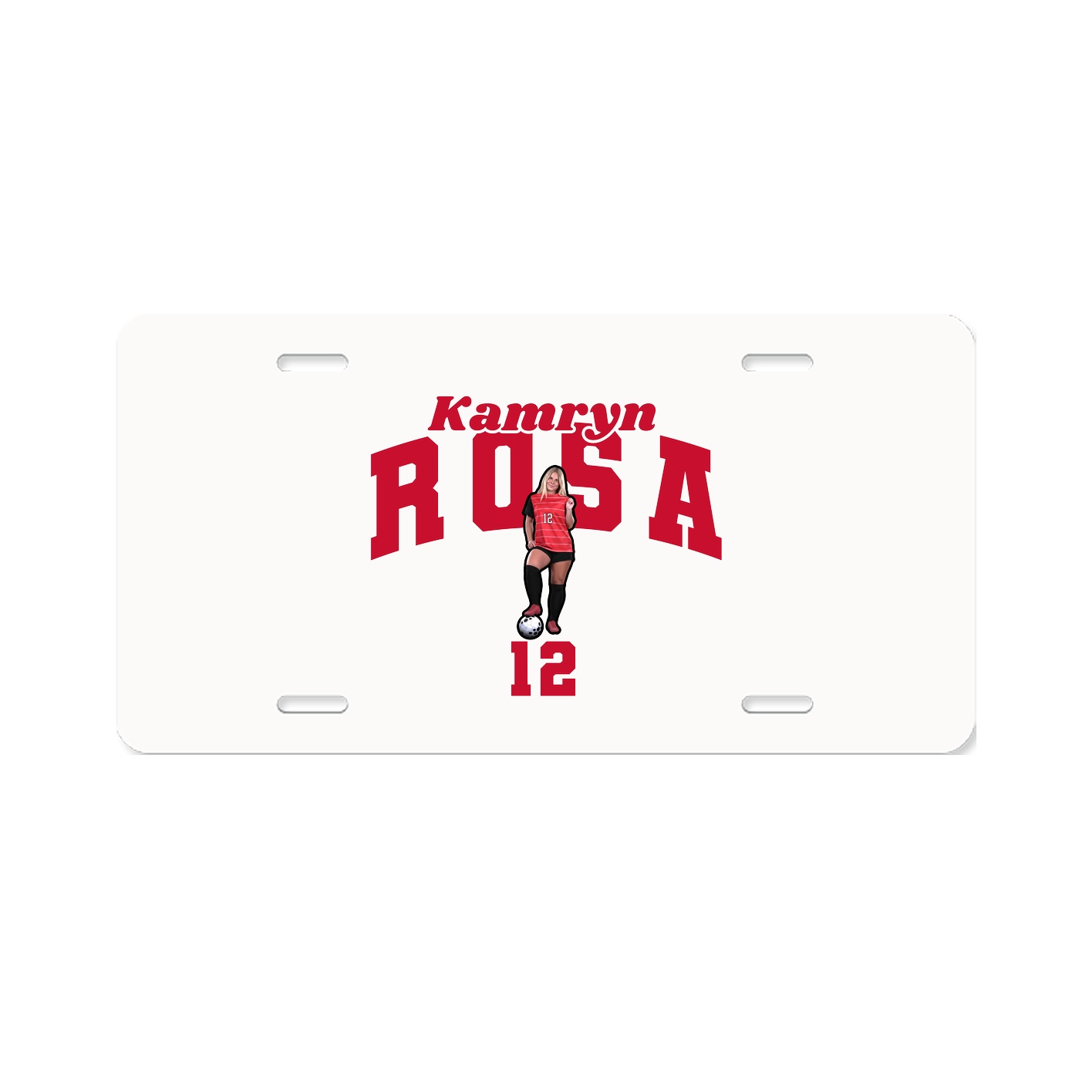 License Plate — Signature Arch in Classic