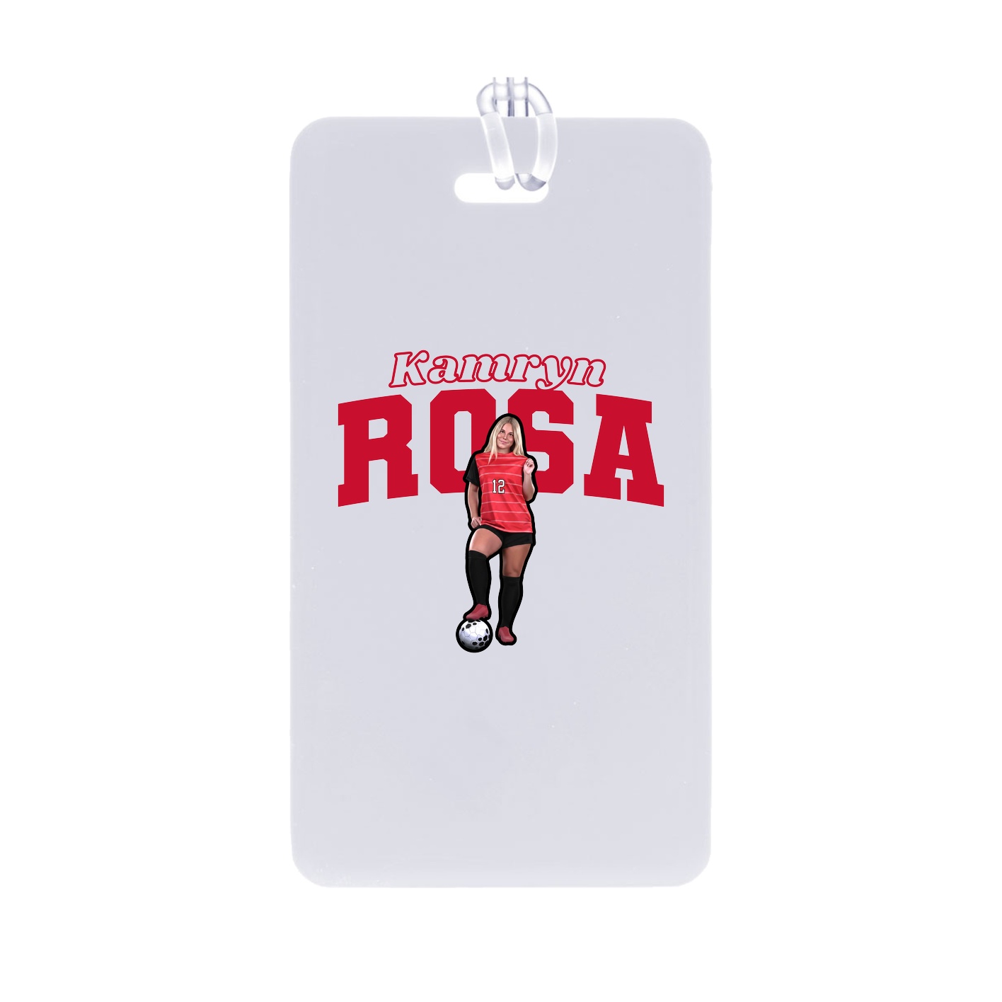 Bag Tag — Name Arch in Classic