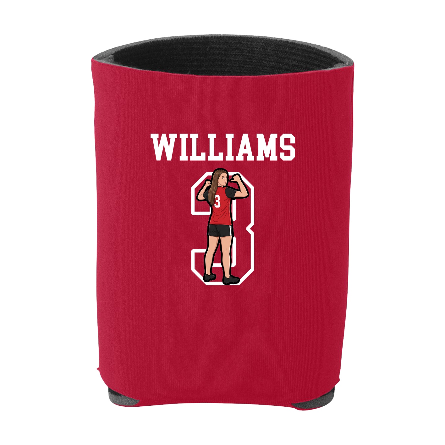 Can Holder — Shirsey in Red