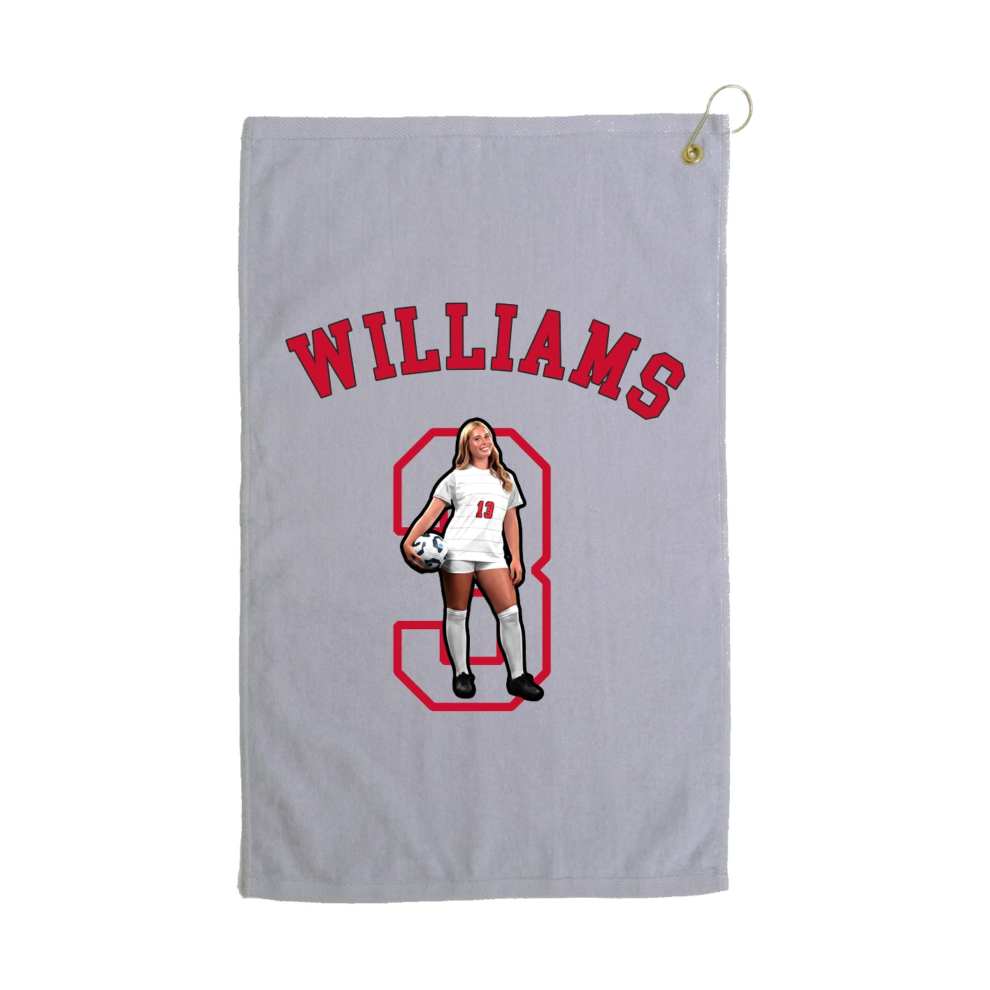 Golf Towel — Shirsey Arch in Grey