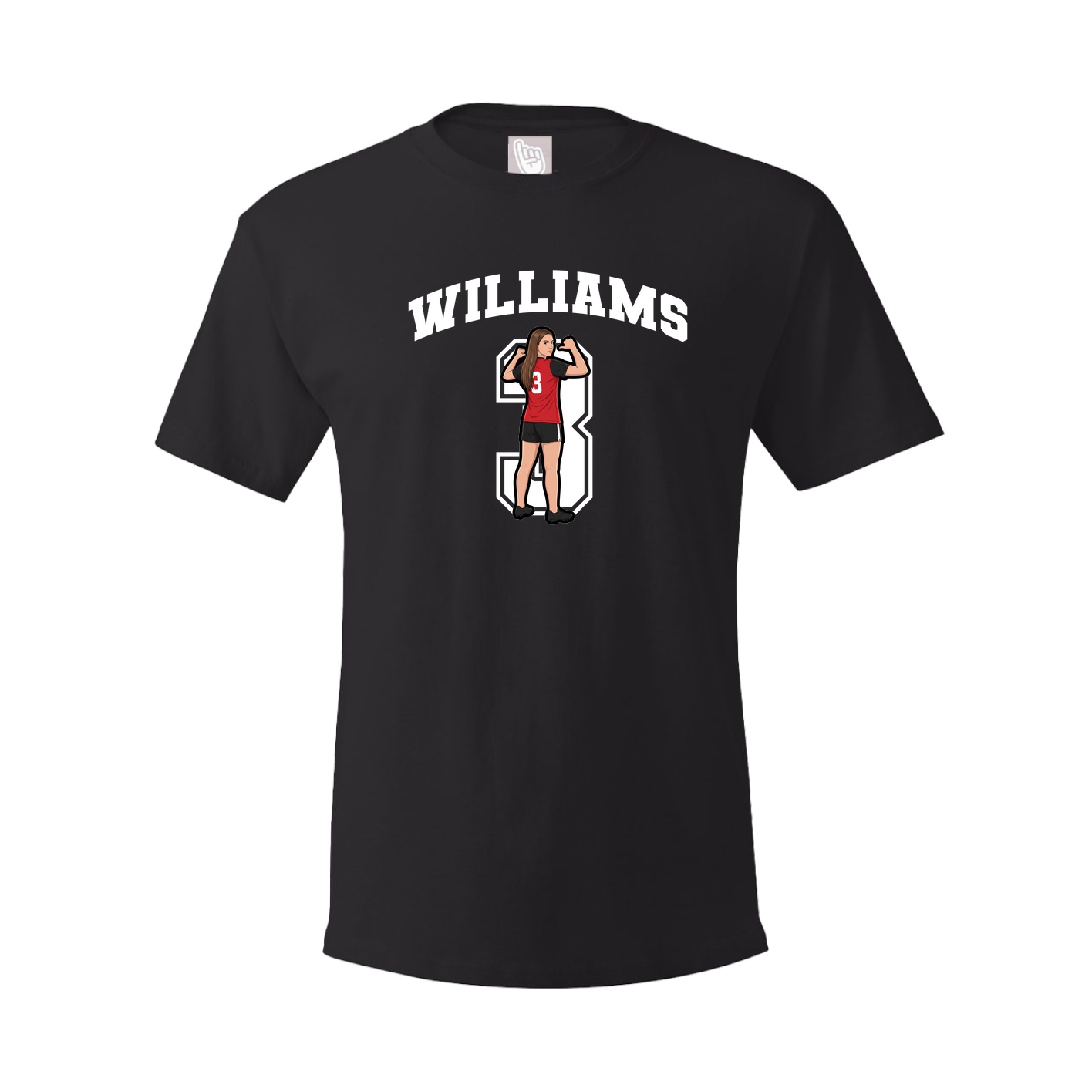 Tee — Number in Black