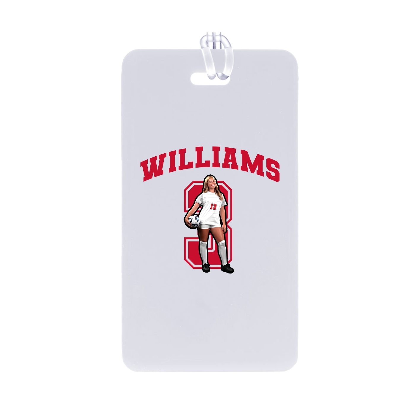 Bag Tag — Number in Classic