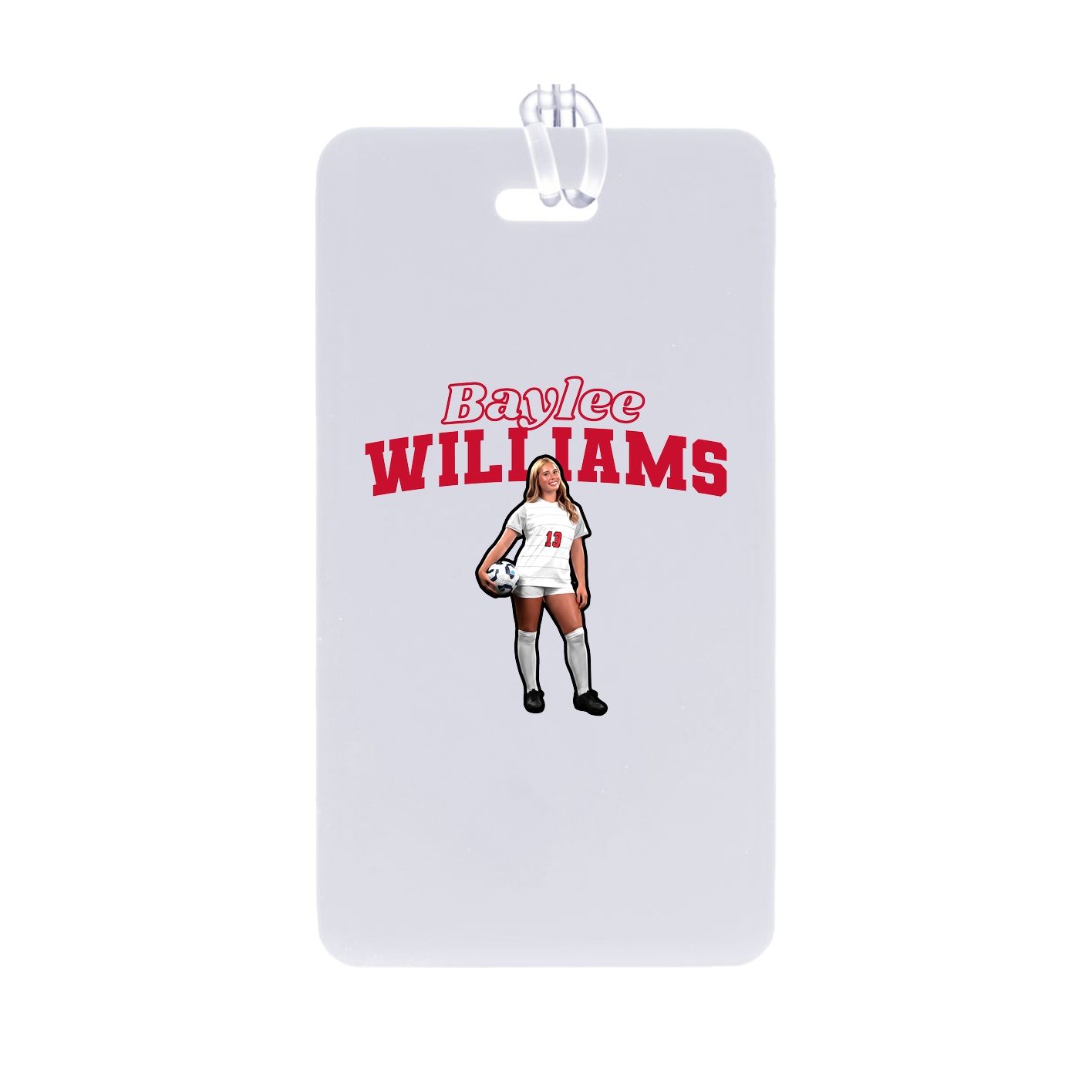Bag Tag — Name Arch in Classic