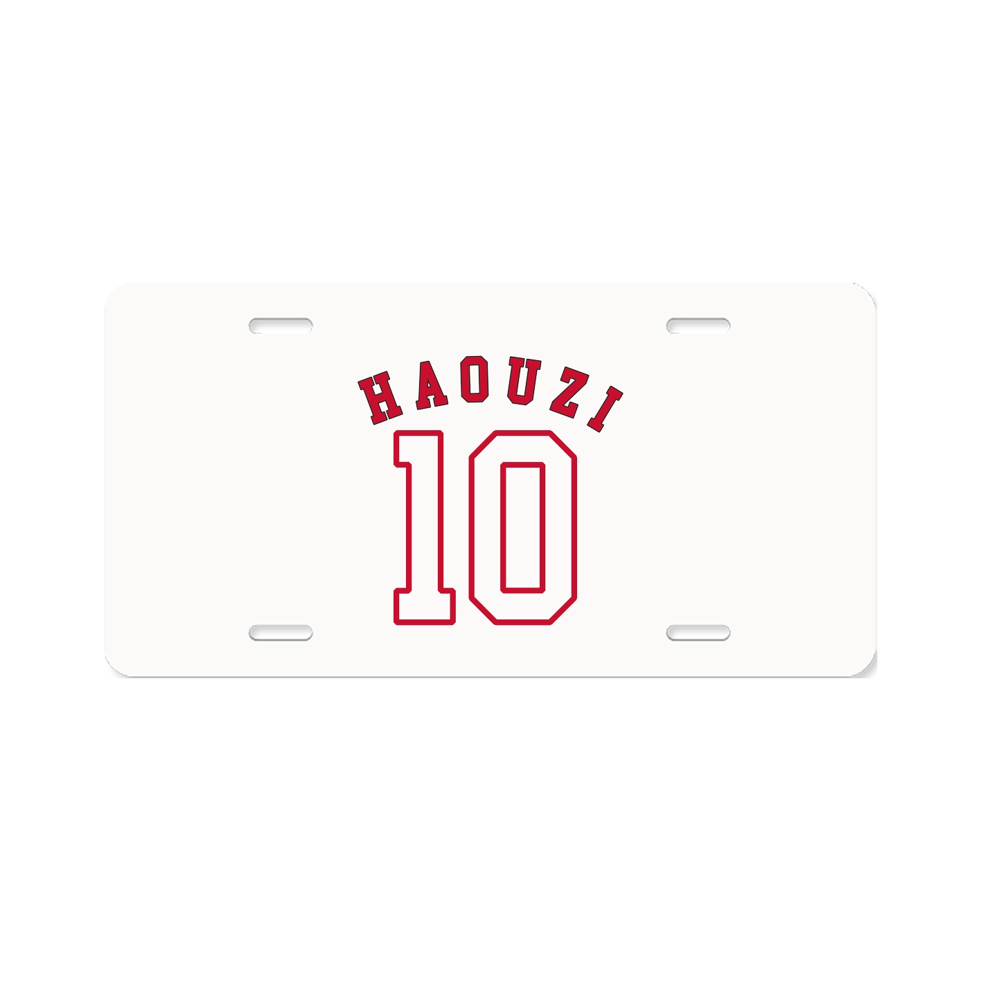 License Plate — Shirsey Arch in Classic