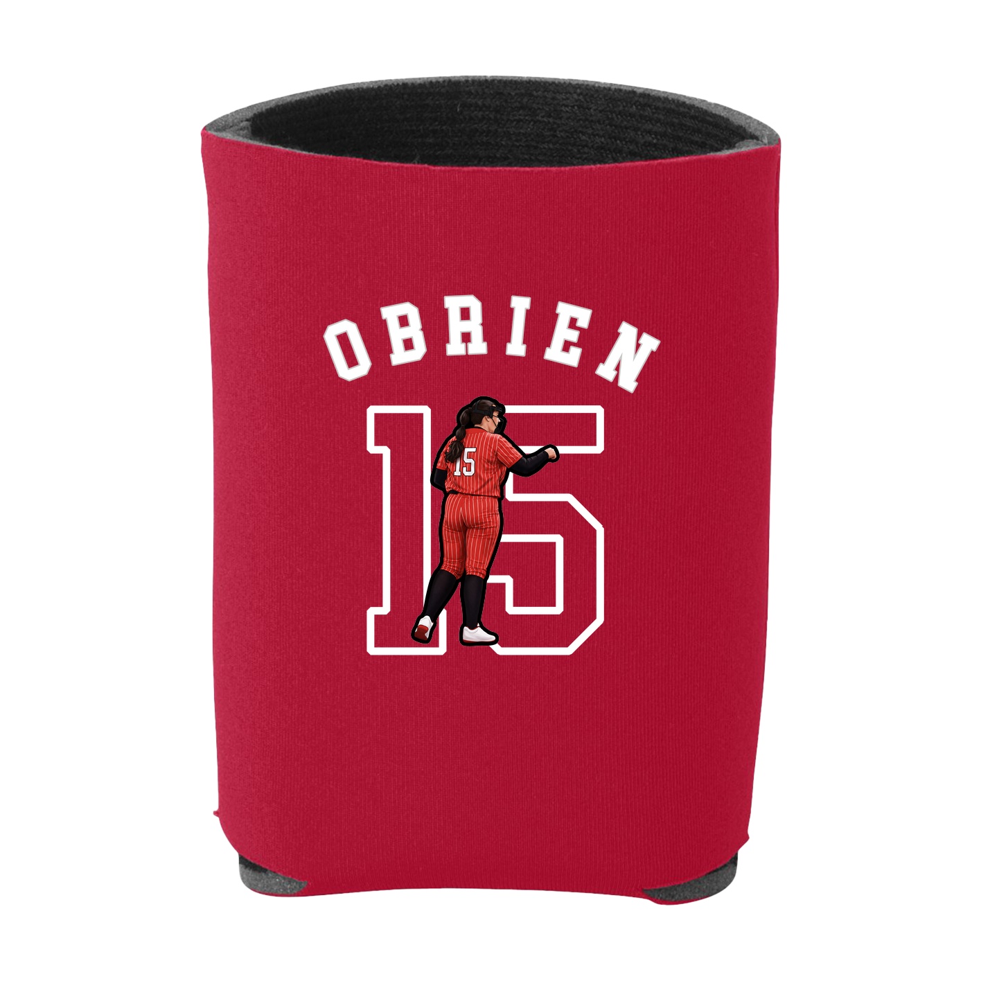 Can Holder — Shirsey Arch in Red