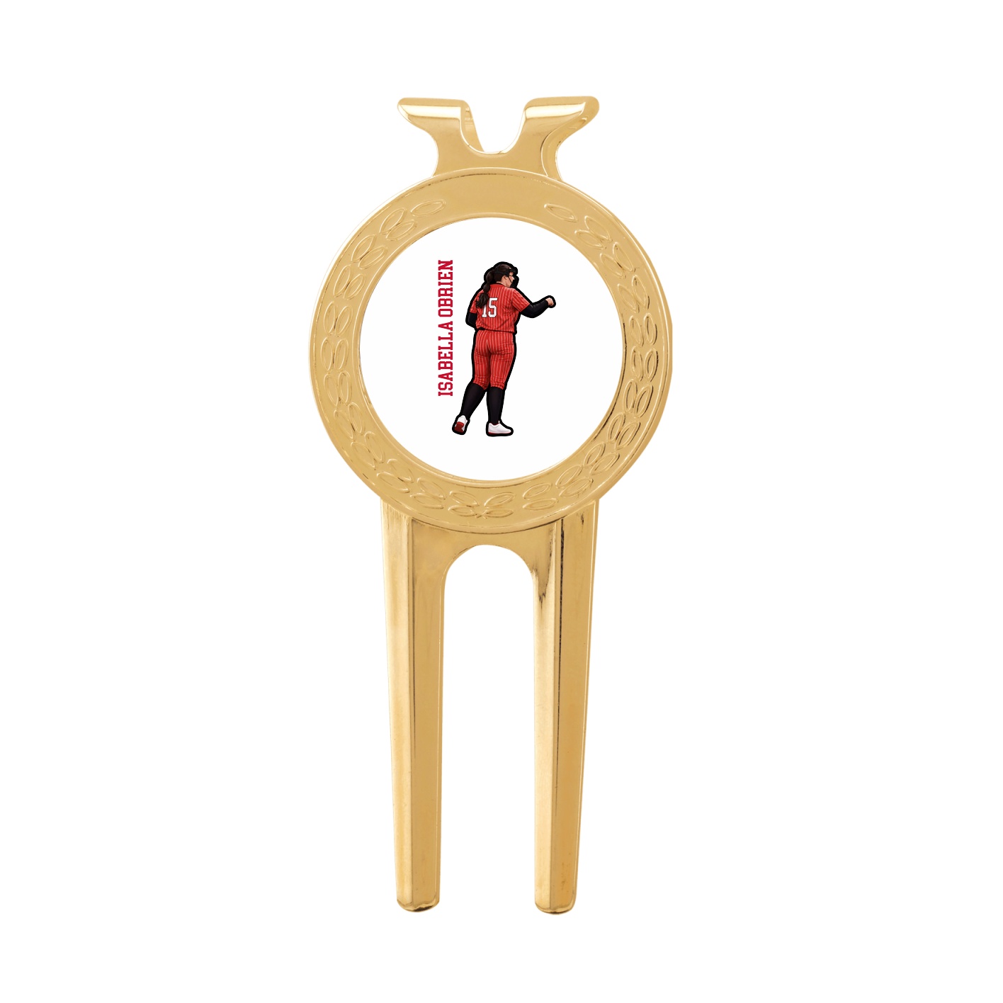 Divot Tool with Ball Marker — Name Vertical in Classic