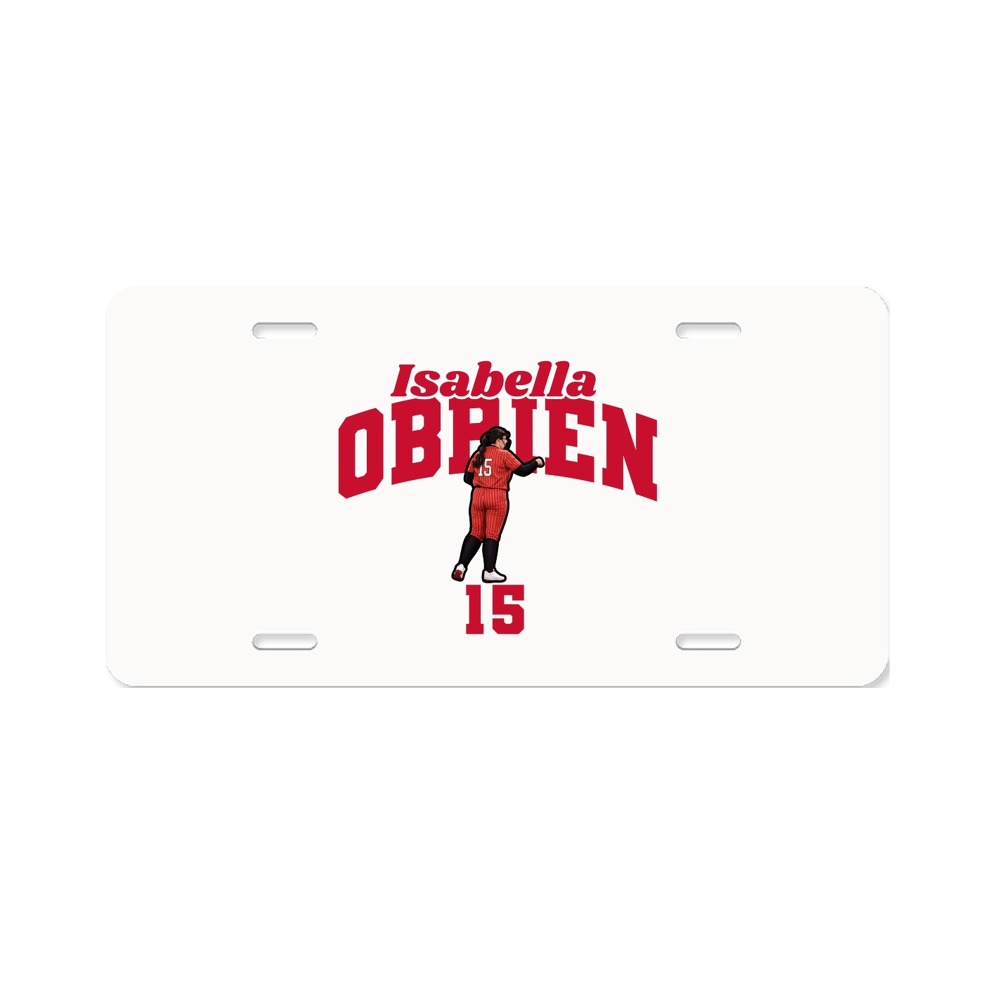 License Plate — Signature Arch in Classic