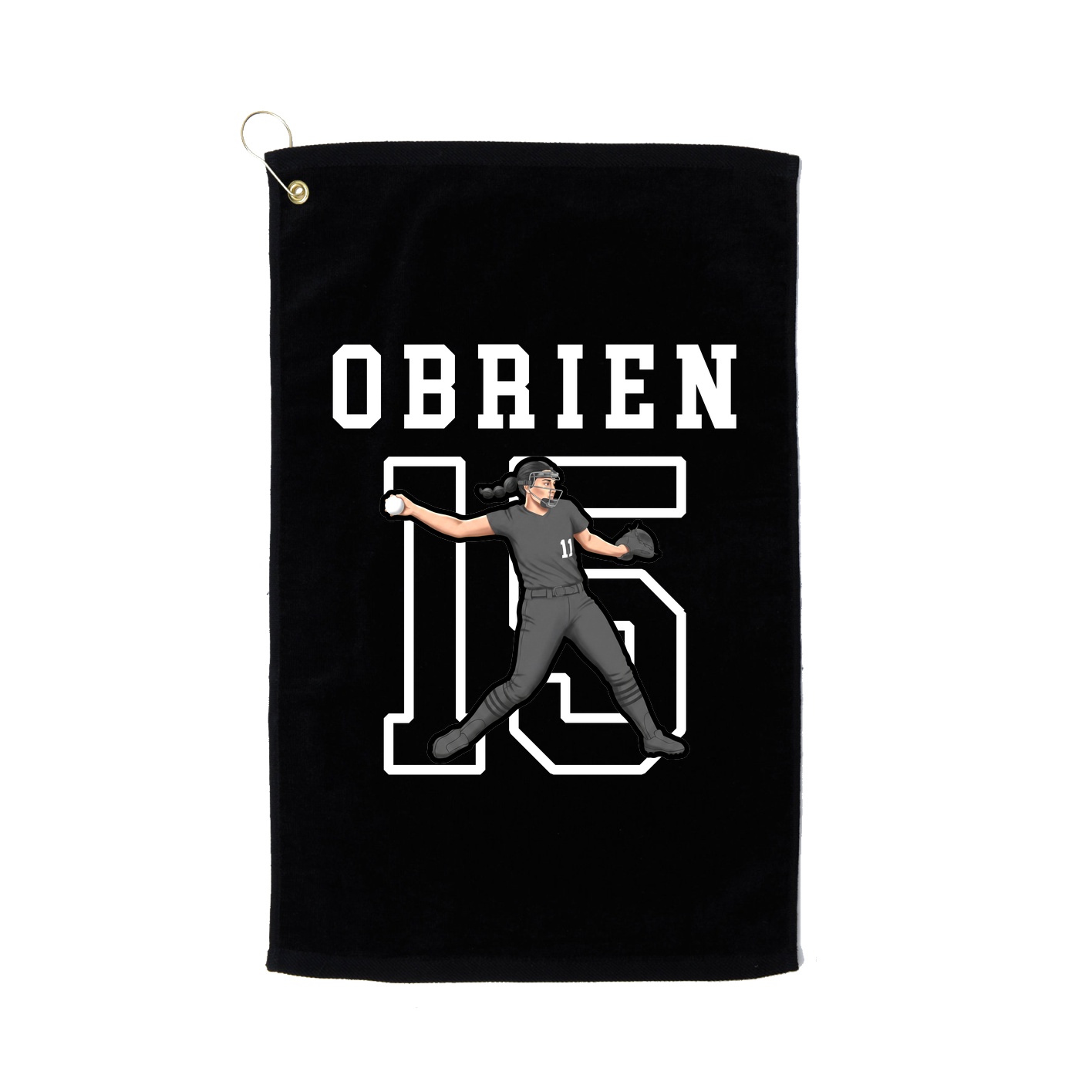 Golf Towel — Shirsey in Black