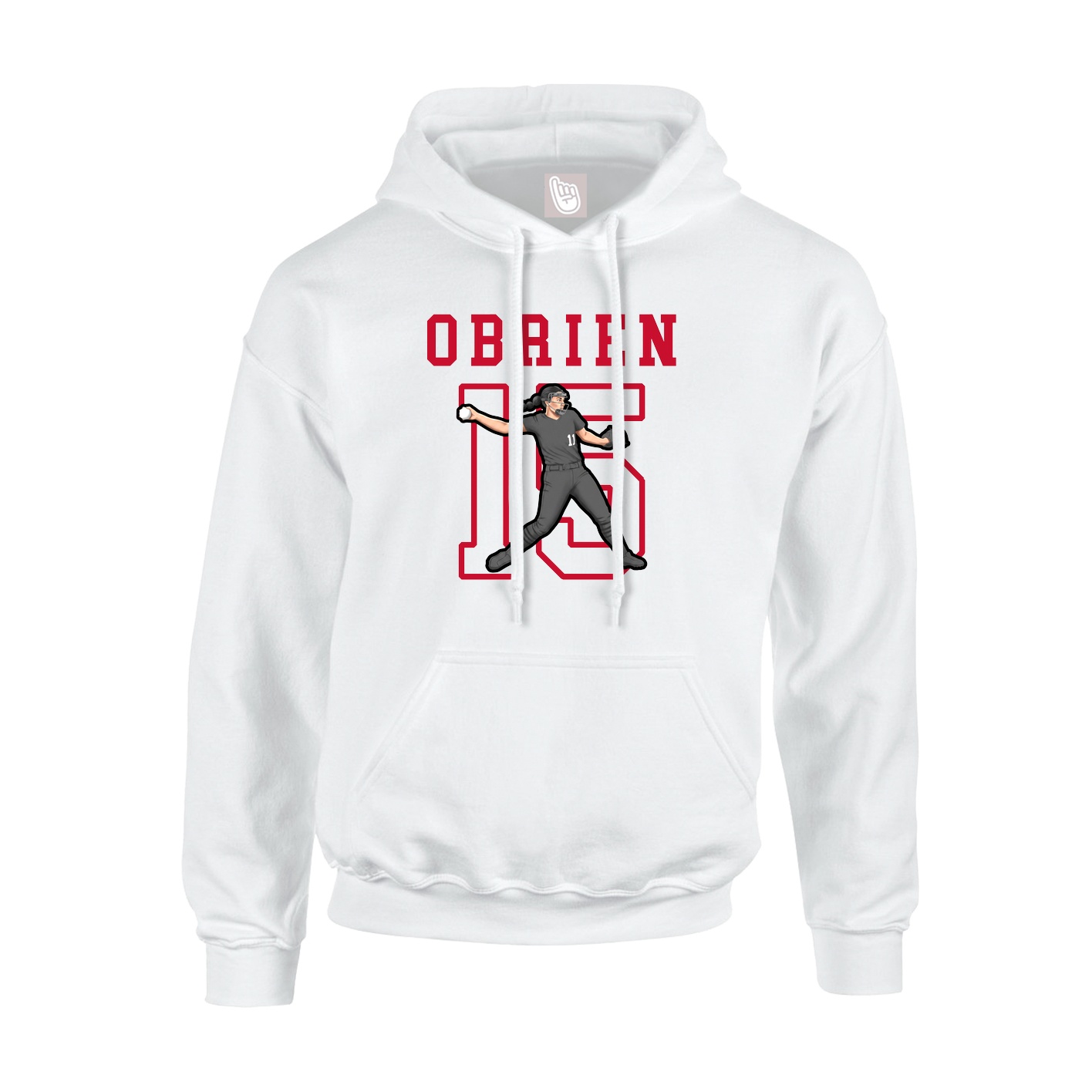 Youth Hoodie — Shirsey in White