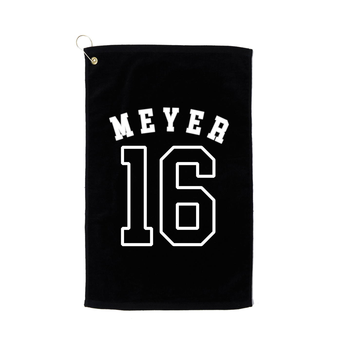 Golf Towel — Shirsey Arch in Black