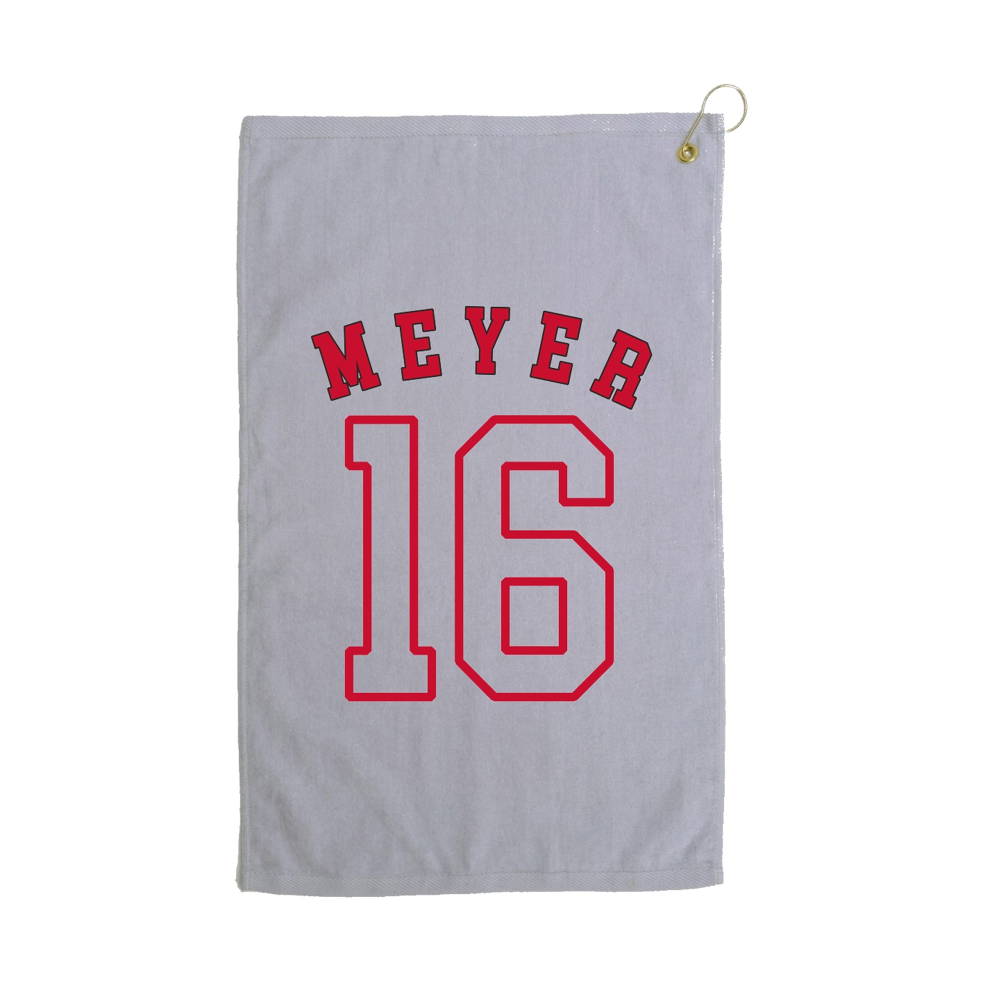 Golf Towel — Shirsey Arch in Grey
