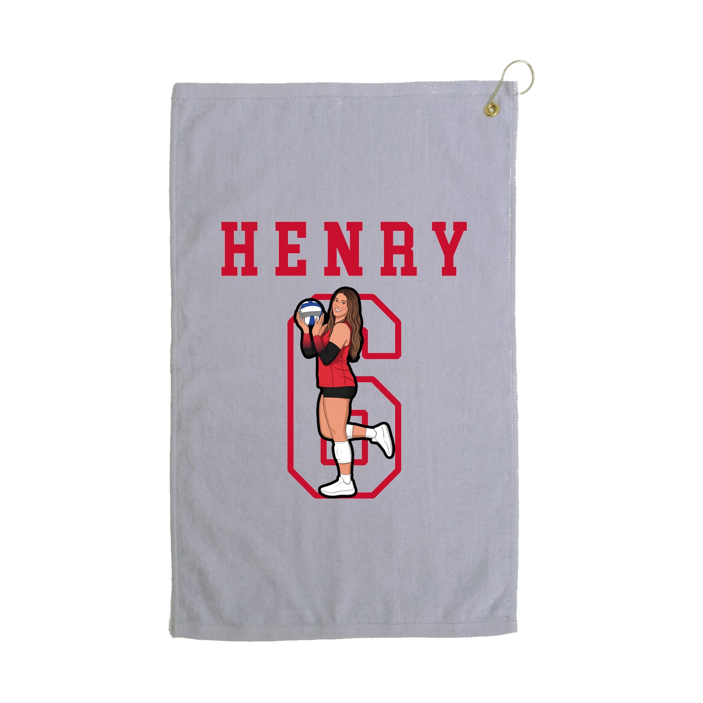 Golf Towel — Shirsey in Grey