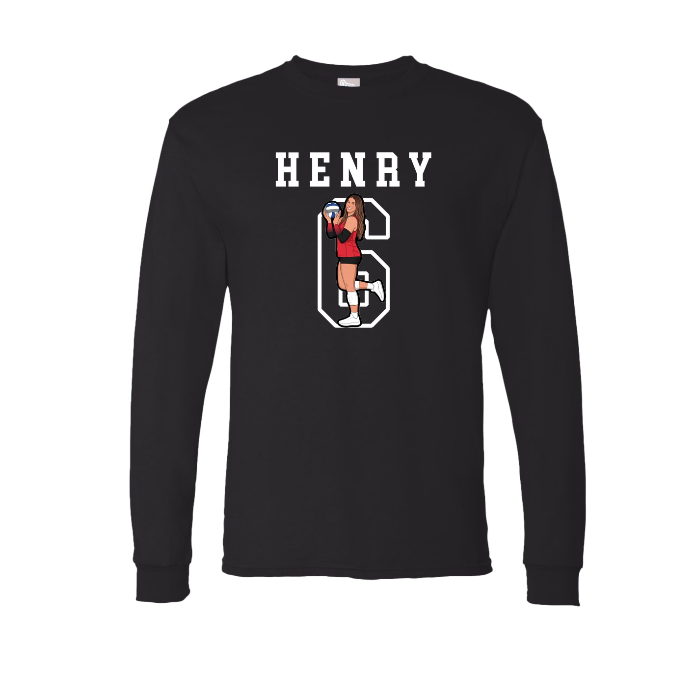 Long Sleeve Tee — Shirsey in Black