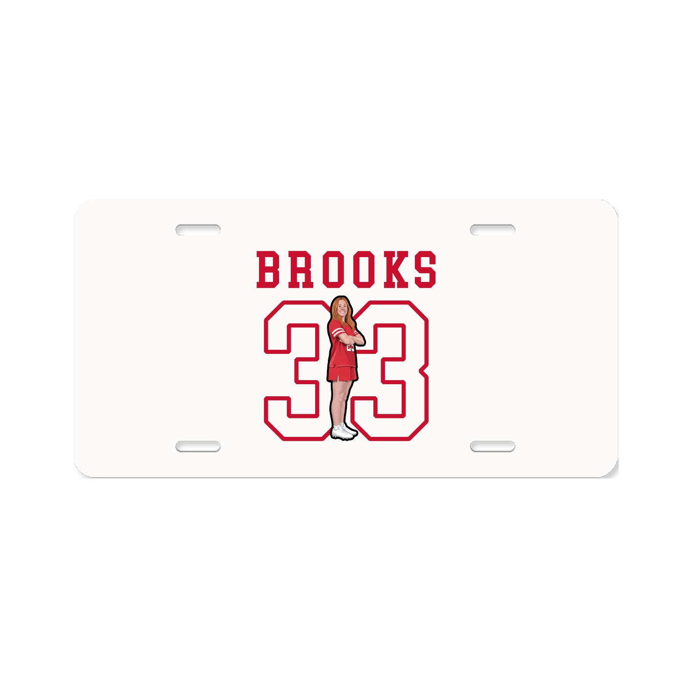 License Plate — Shirsey in Classic