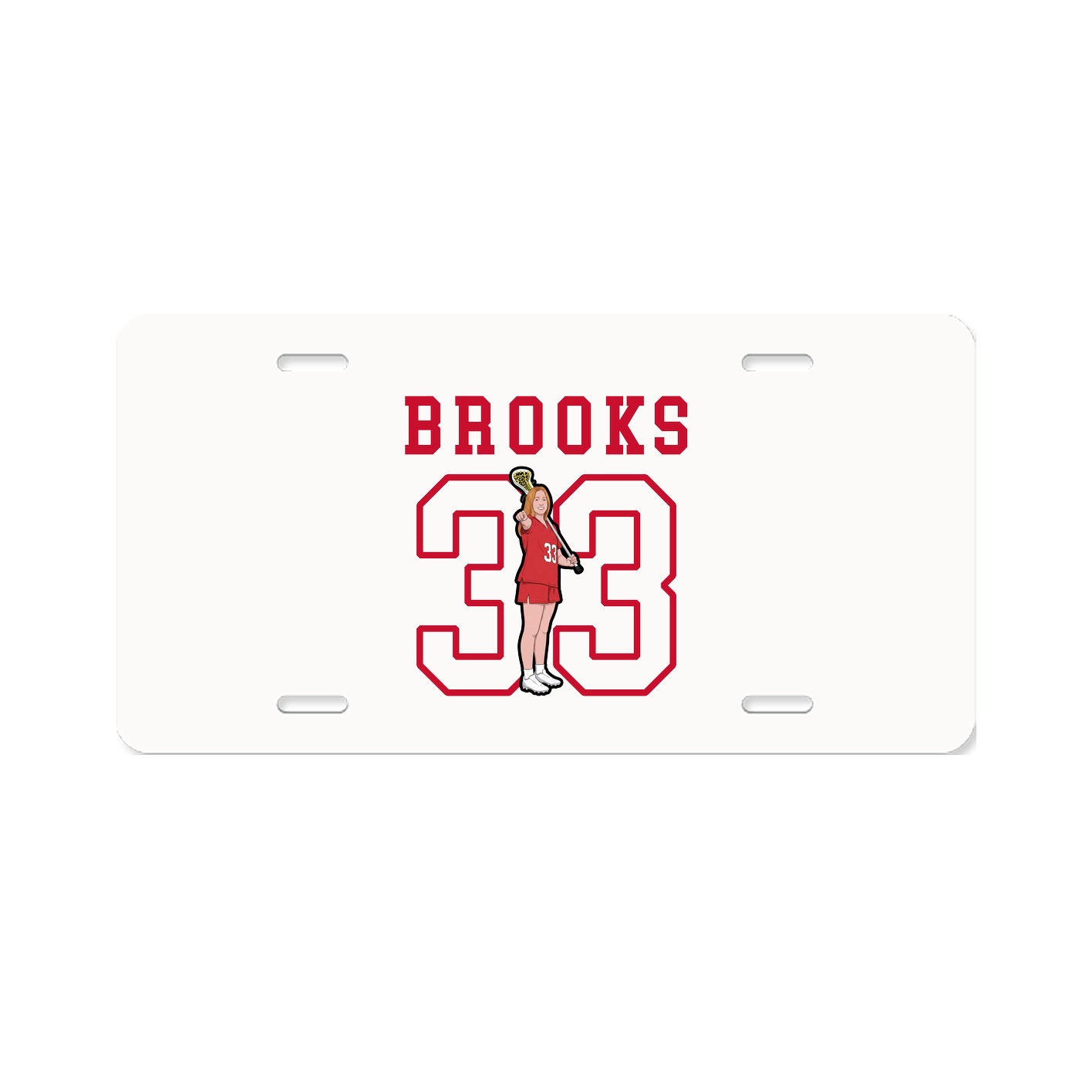 License Plate — Shirsey in Classic