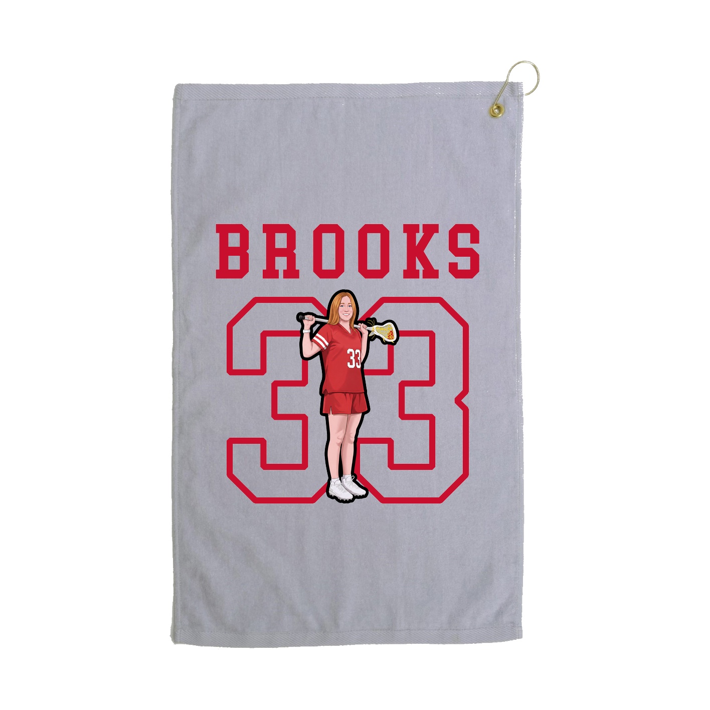 Golf Towel — Shirsey in Grey
