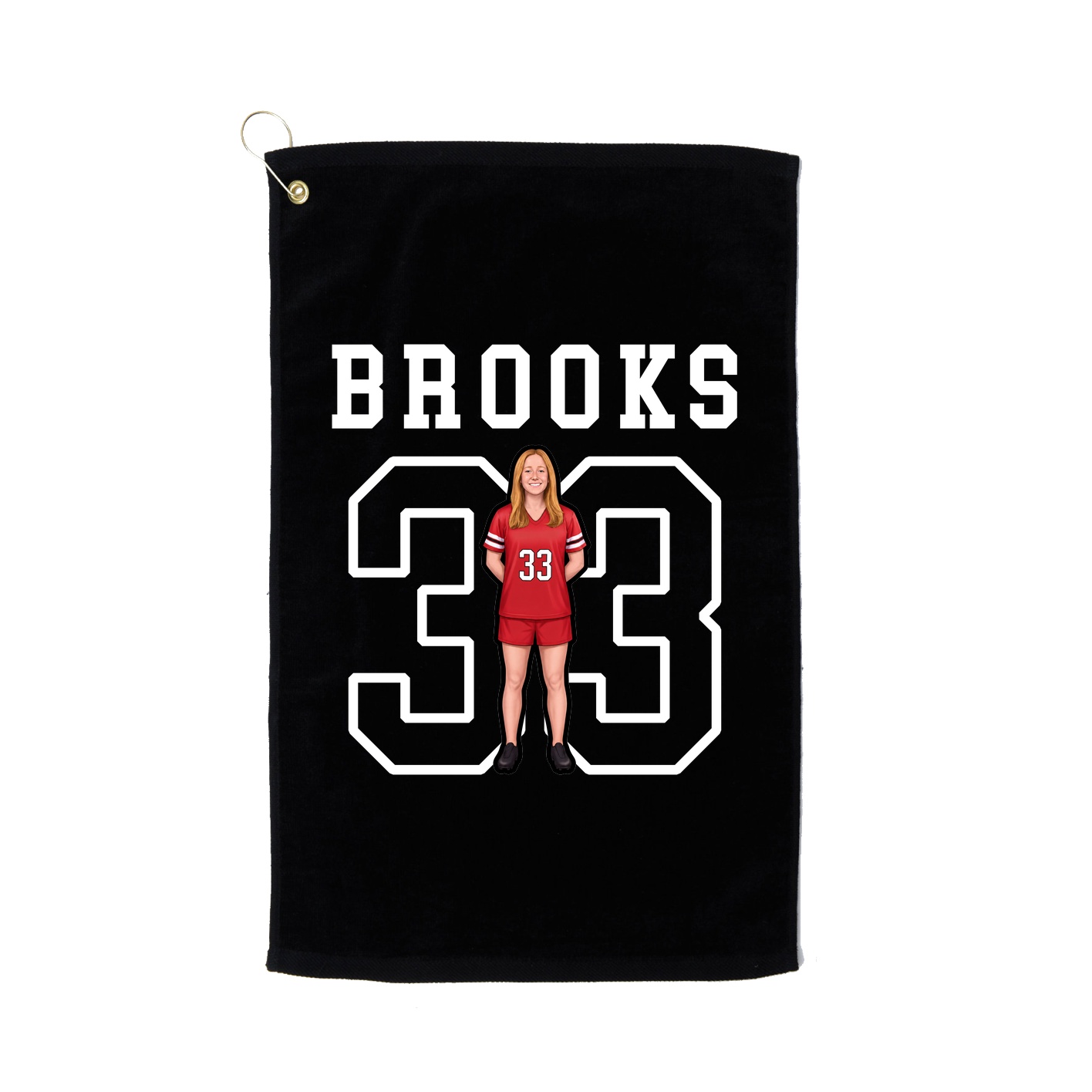 Golf Towel — Shirsey in Black