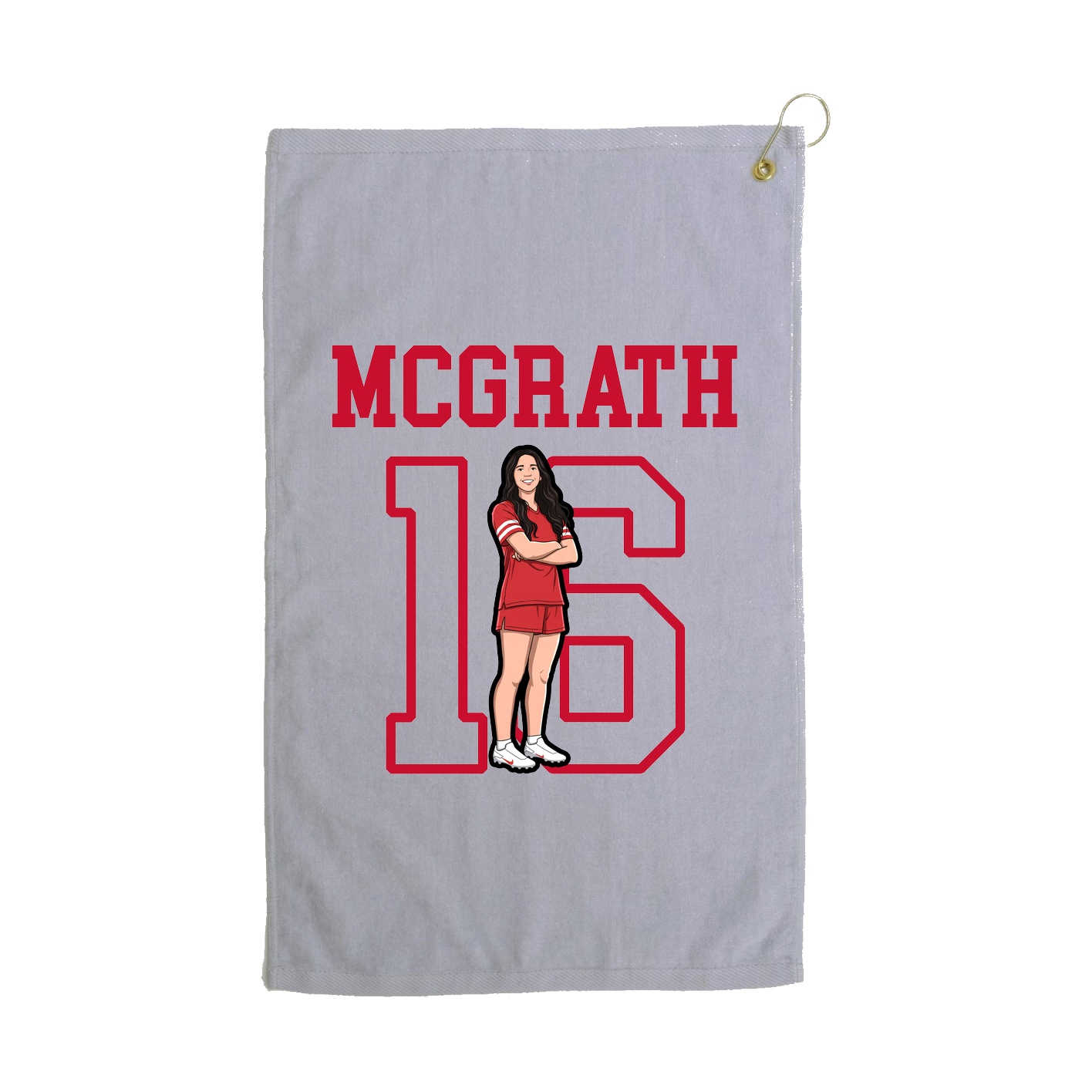 Golf Towel — Shirsey in Grey