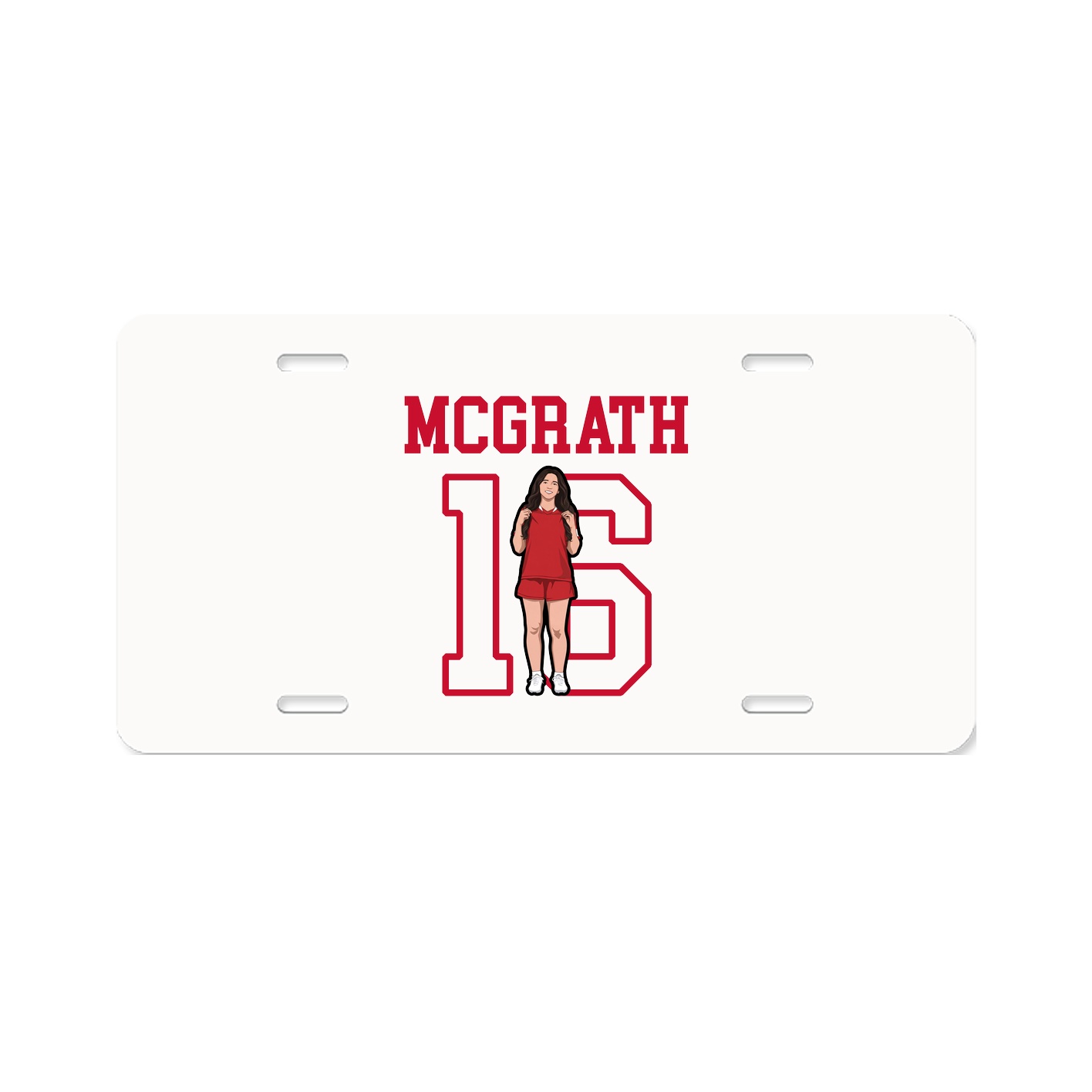 License Plate — Shirsey in Classic