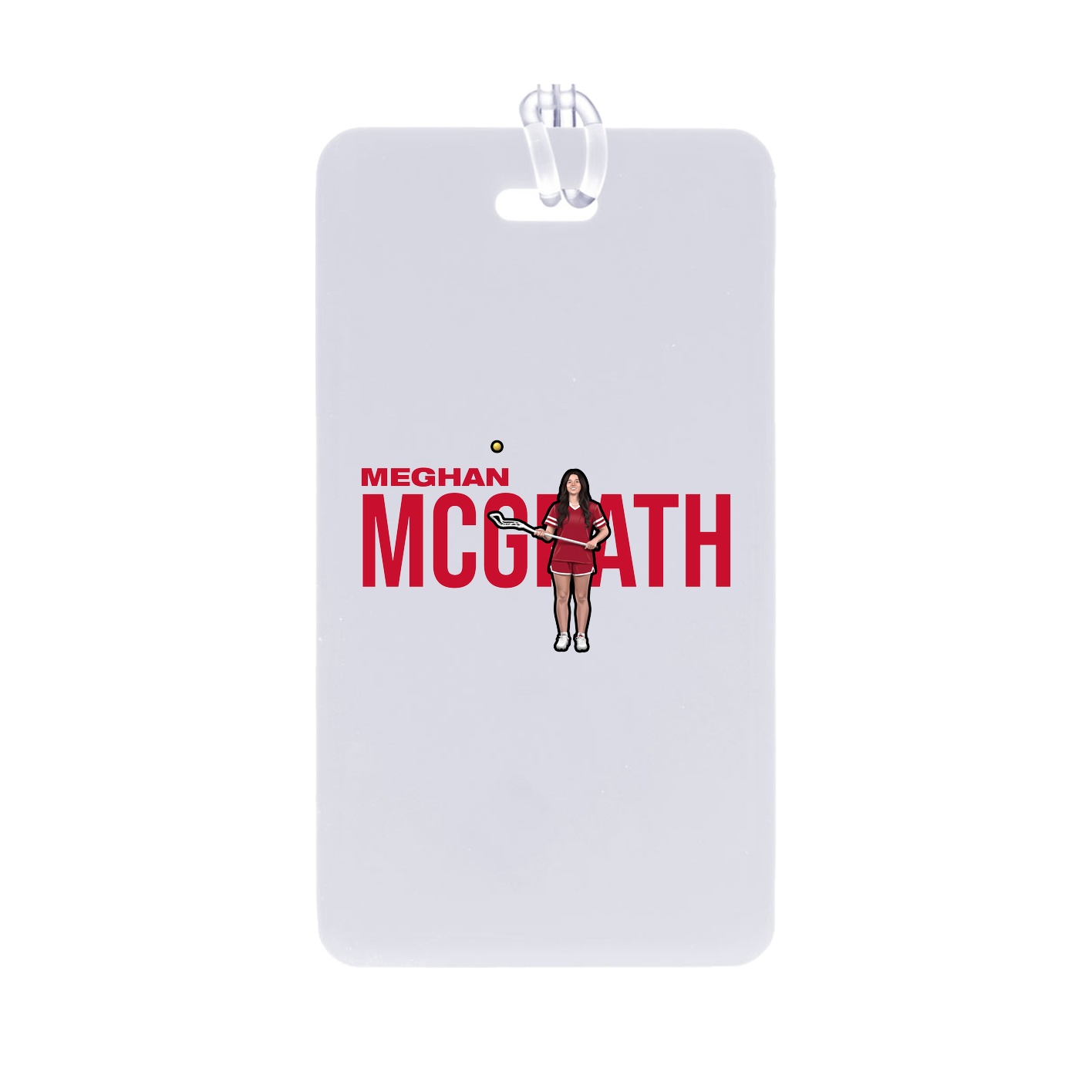 Bag Tag — Player Name in Classic