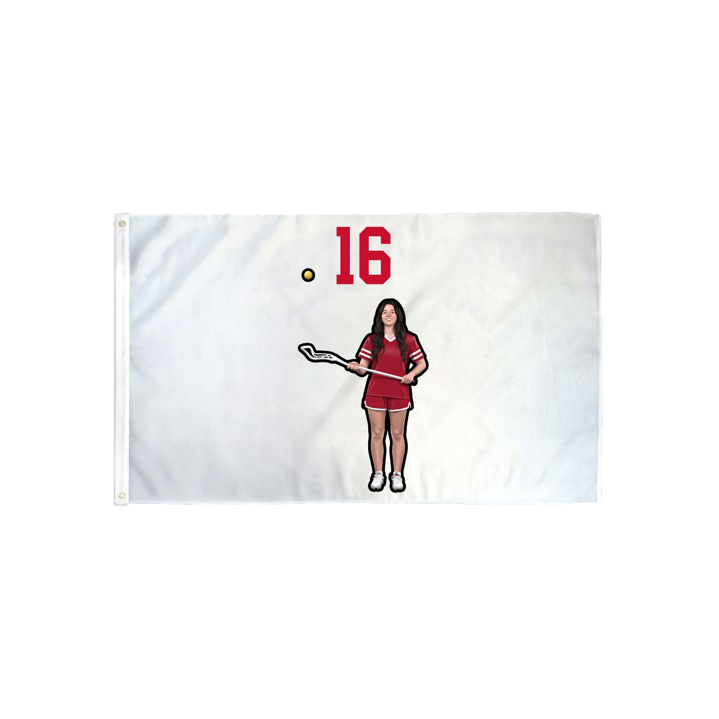 3x5 Flag — Number Top in Classic