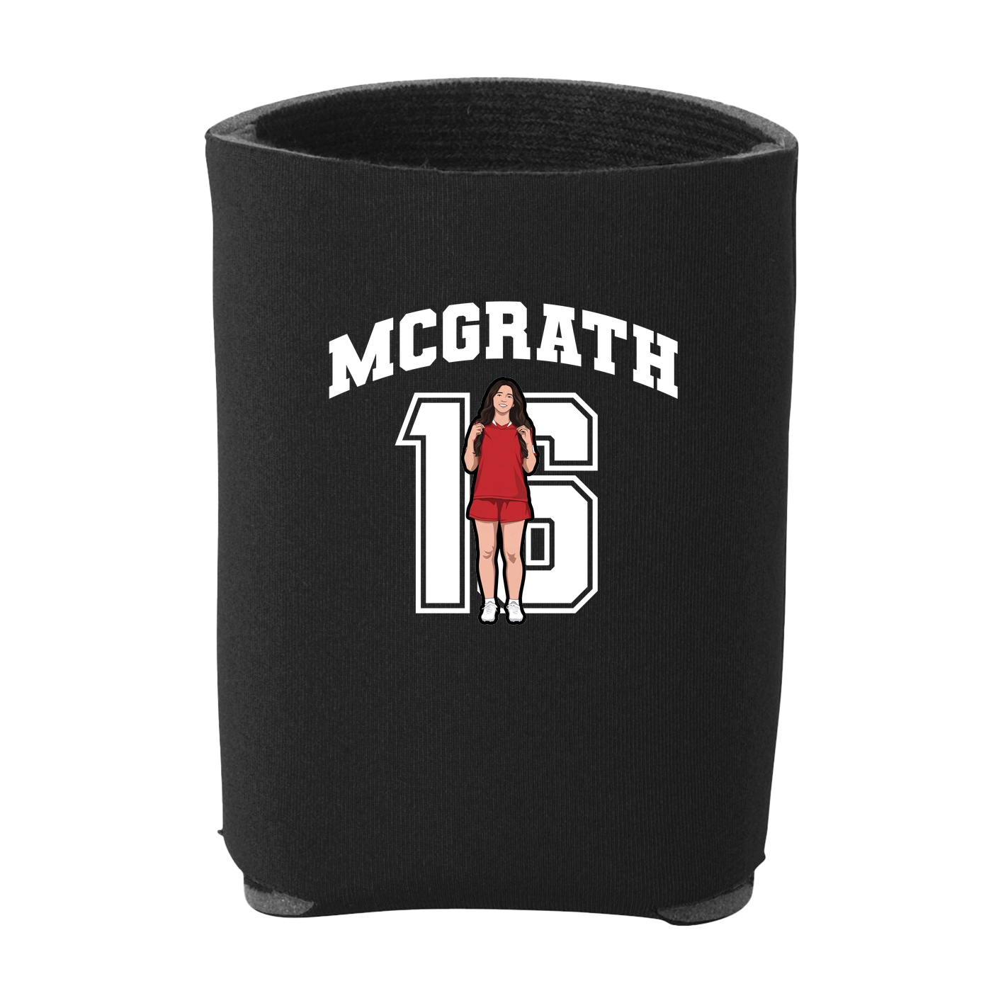 Can Holder — Number in Black