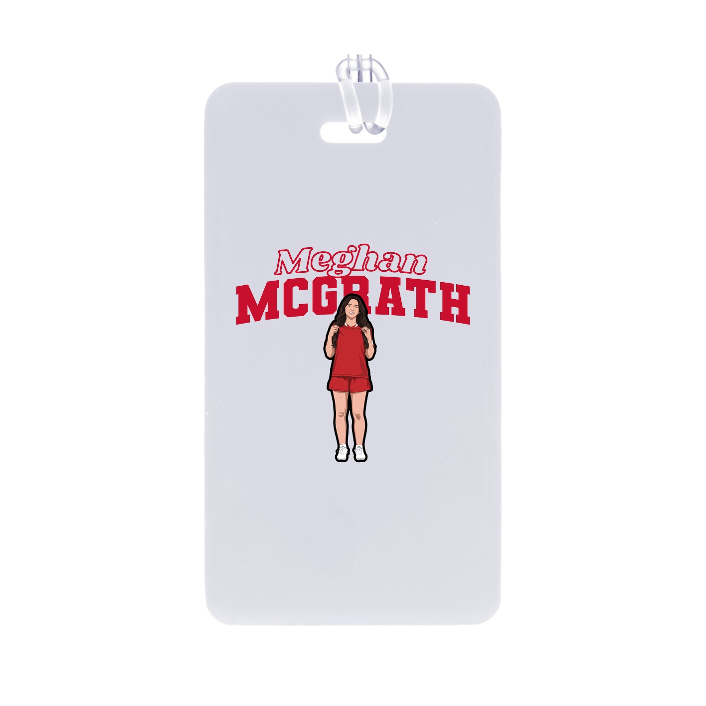 Bag Tag — Name Arch in Classic