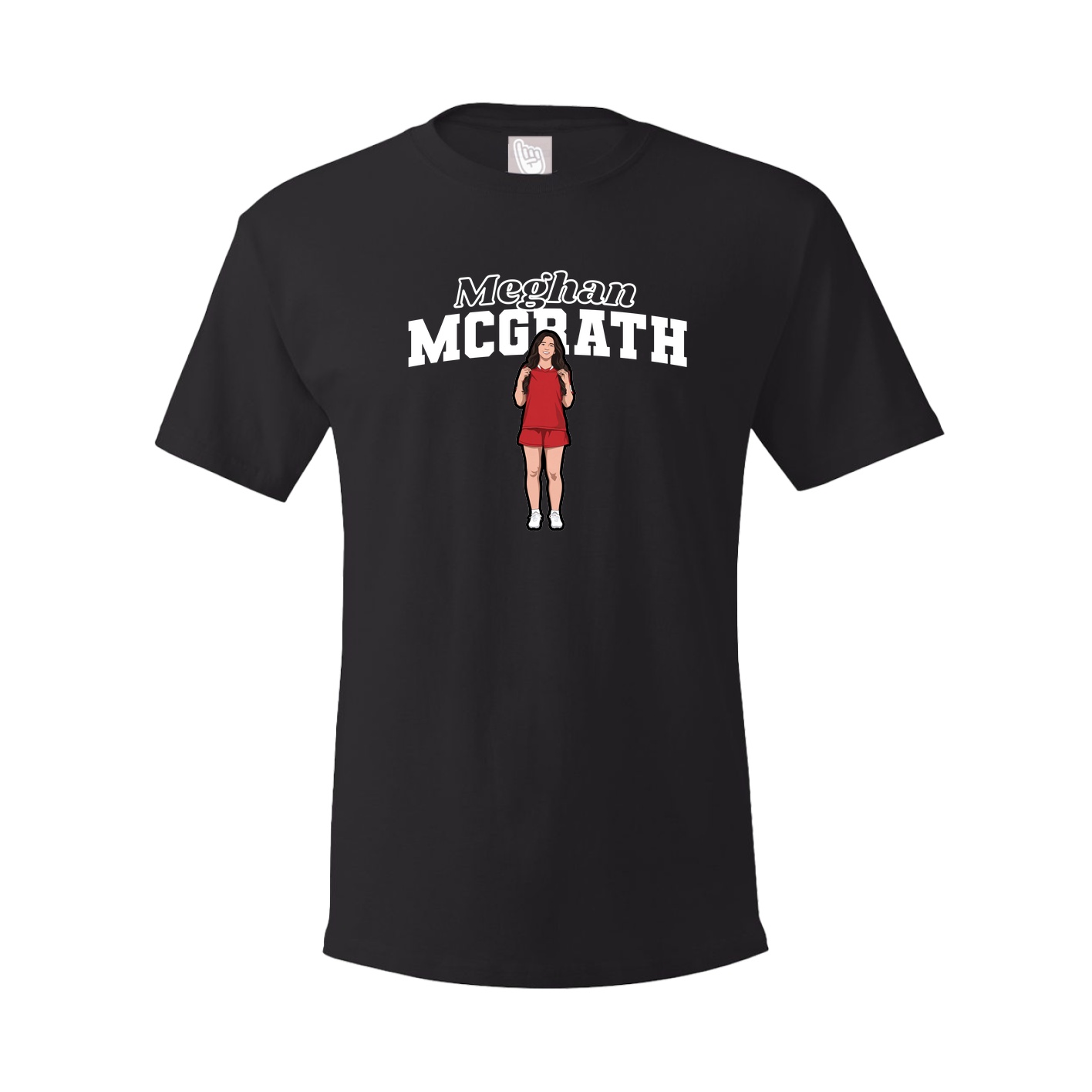 Youth Tee — Name Arch in Black