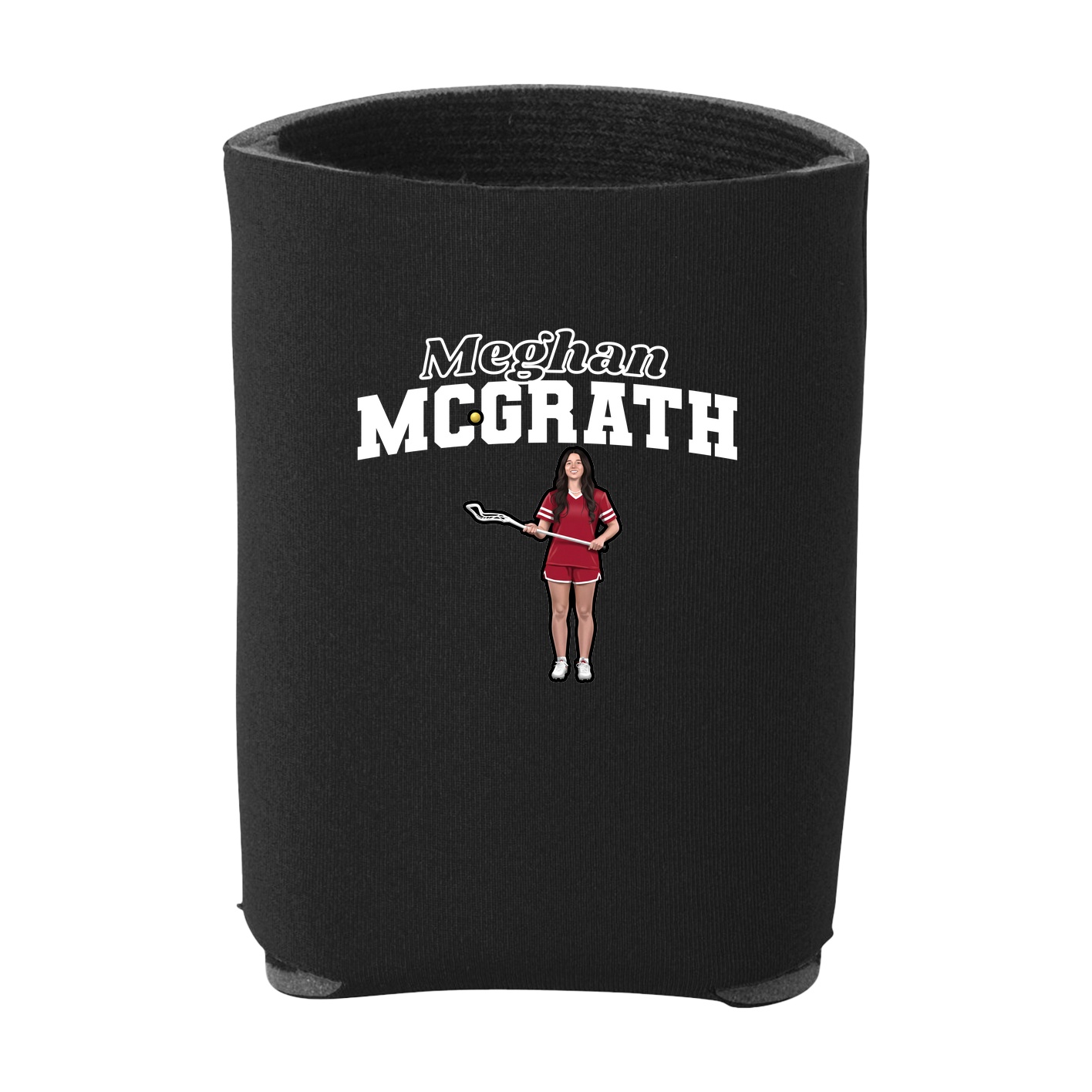 Can Holder — Name Arch in Black