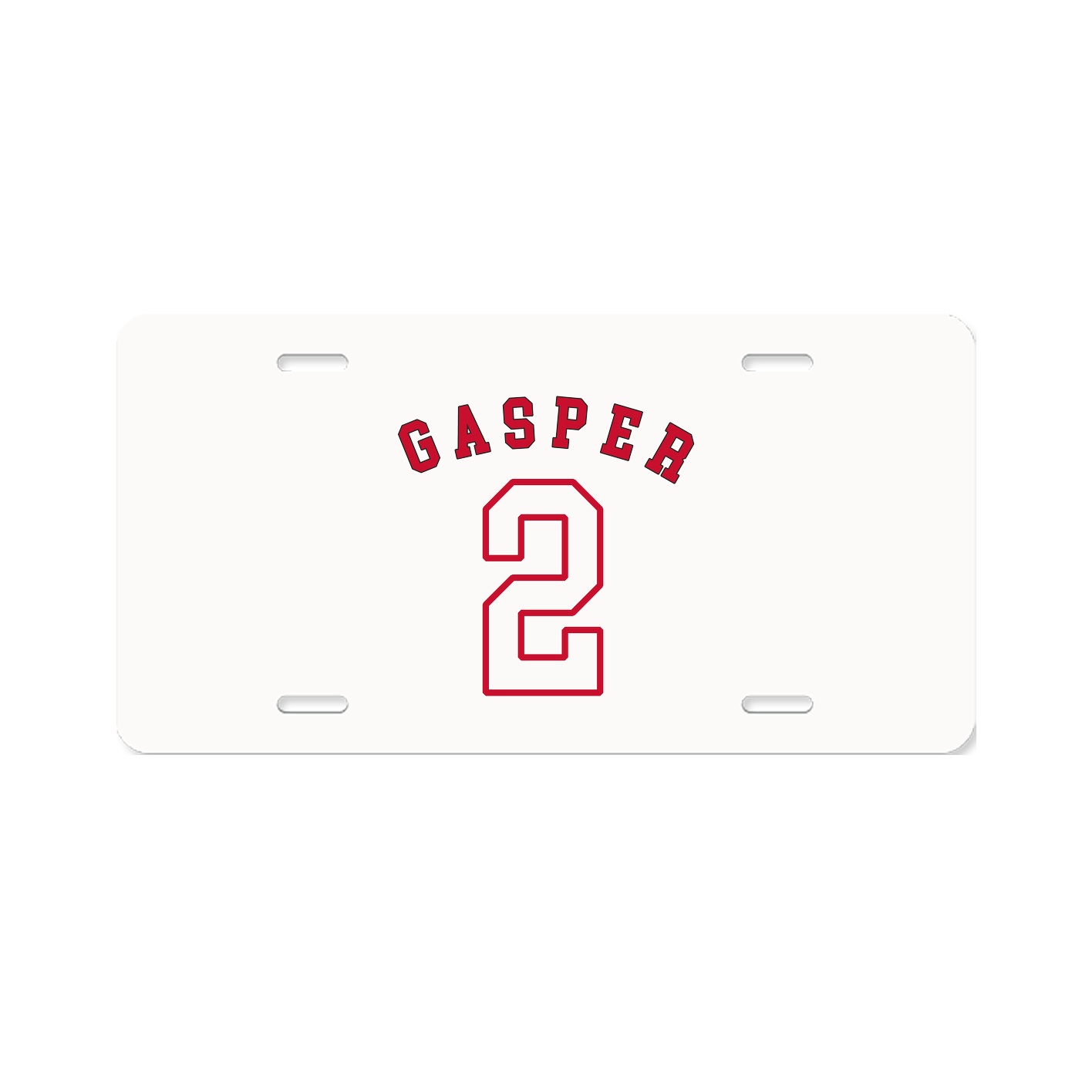 License Plate — Shirsey Arch in Classic