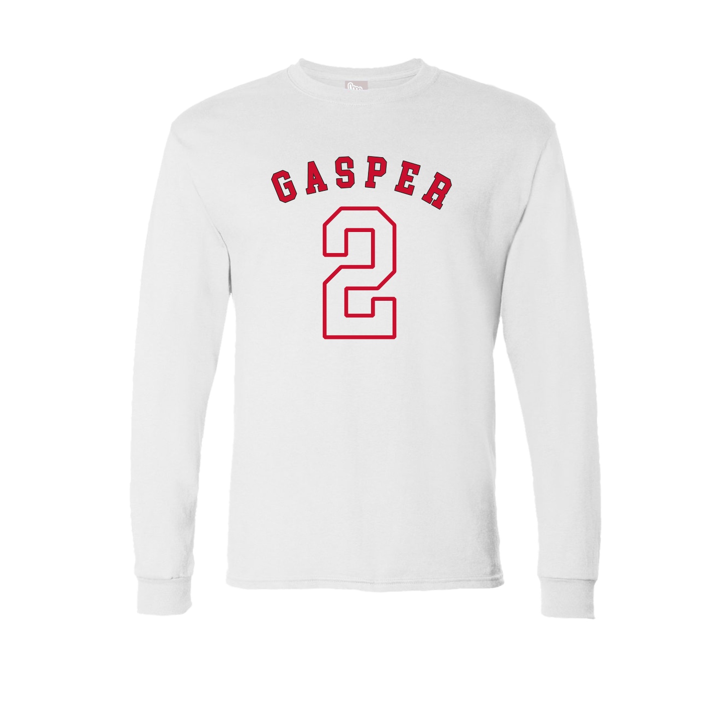 Long Sleeve Tee — Shirsey Arch in White