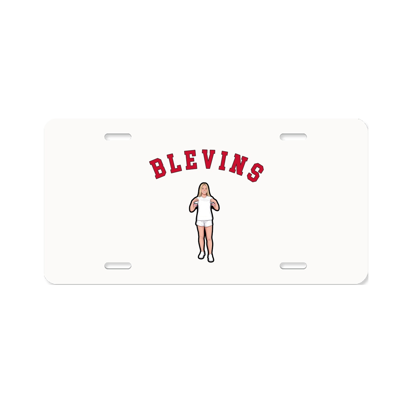 License Plate — Shirsey Arch in Classic